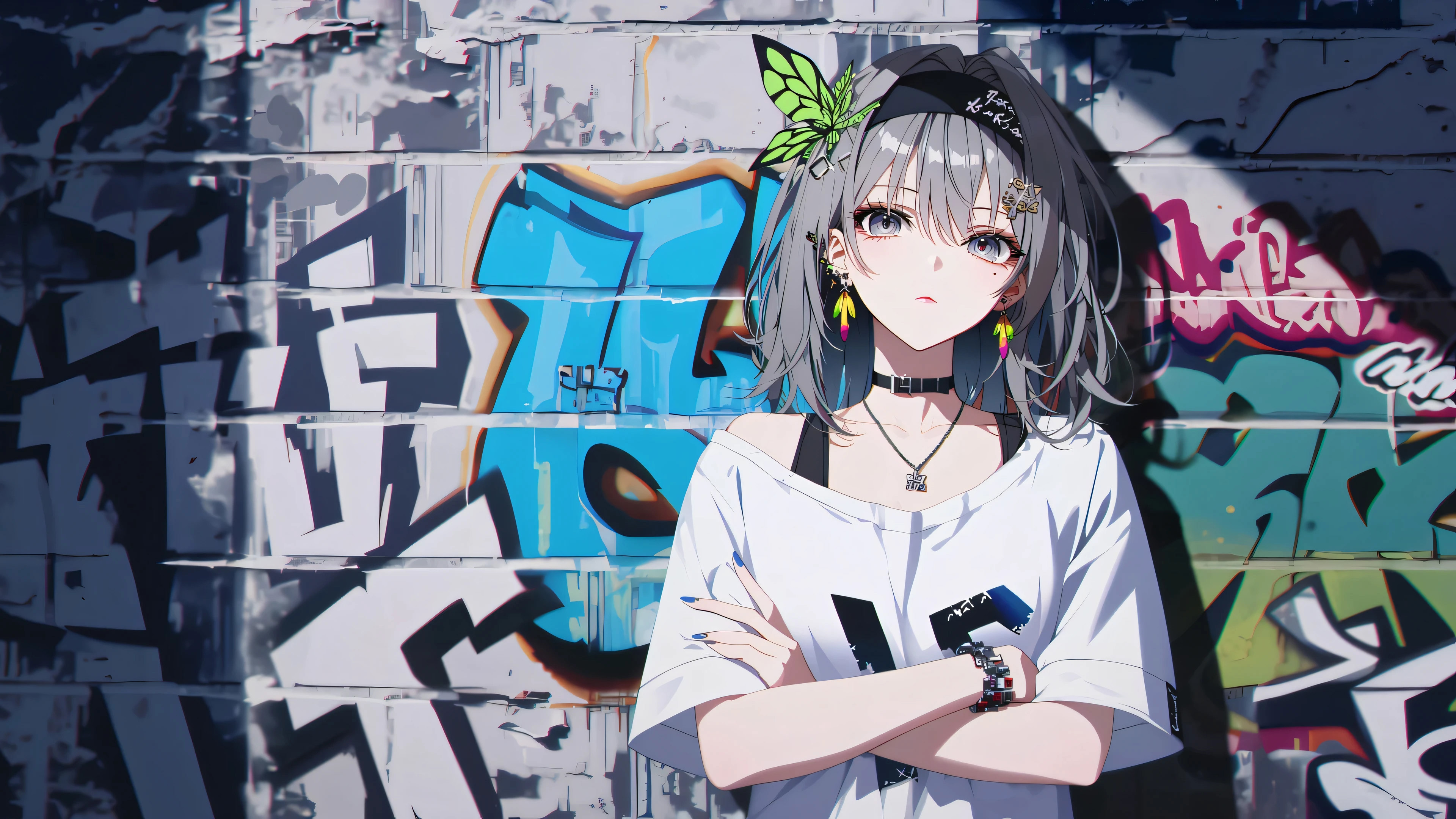 动漫卡通,涂鸦,时尚女孩