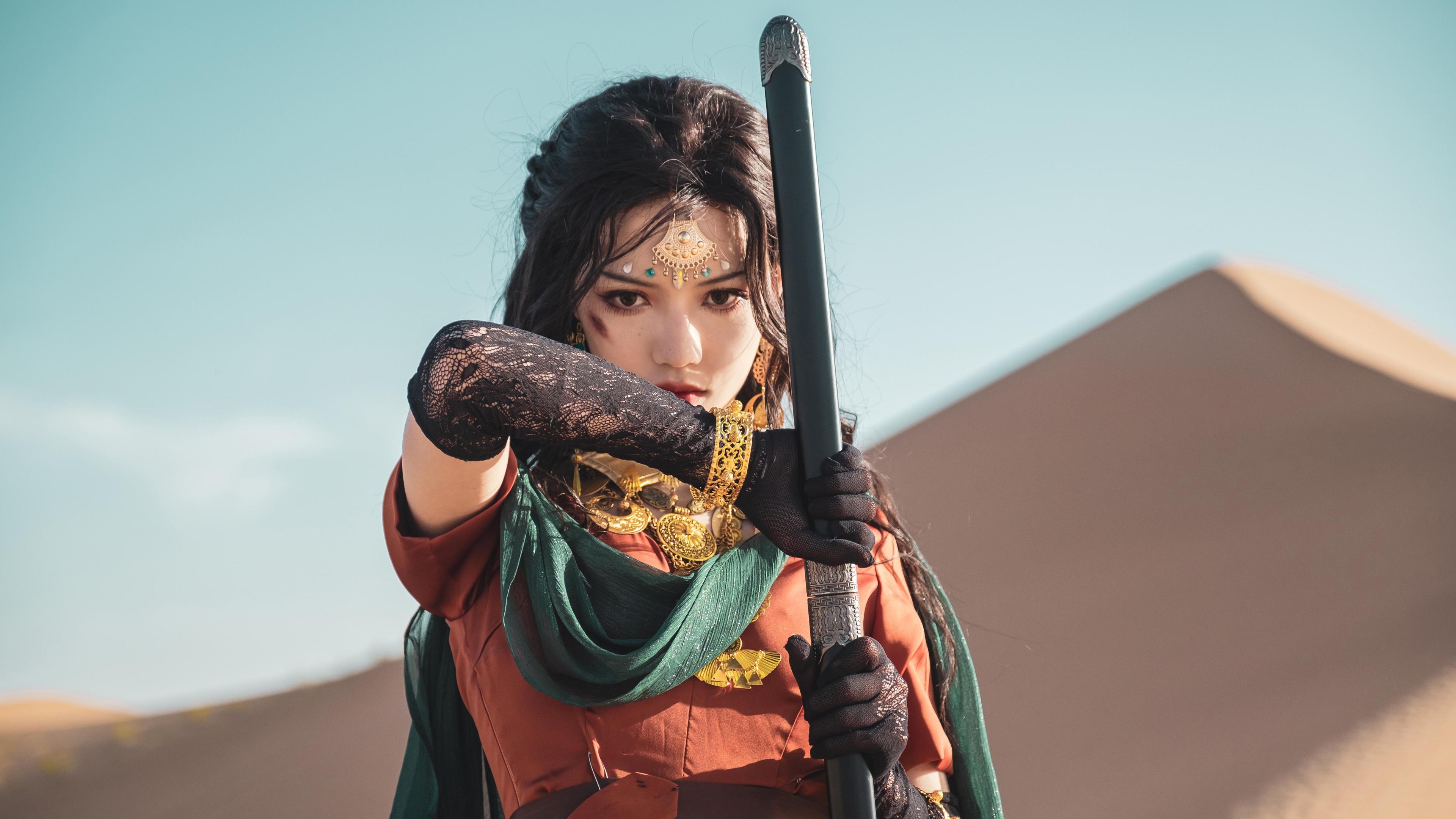 党妹,,cosplay,,异域风情