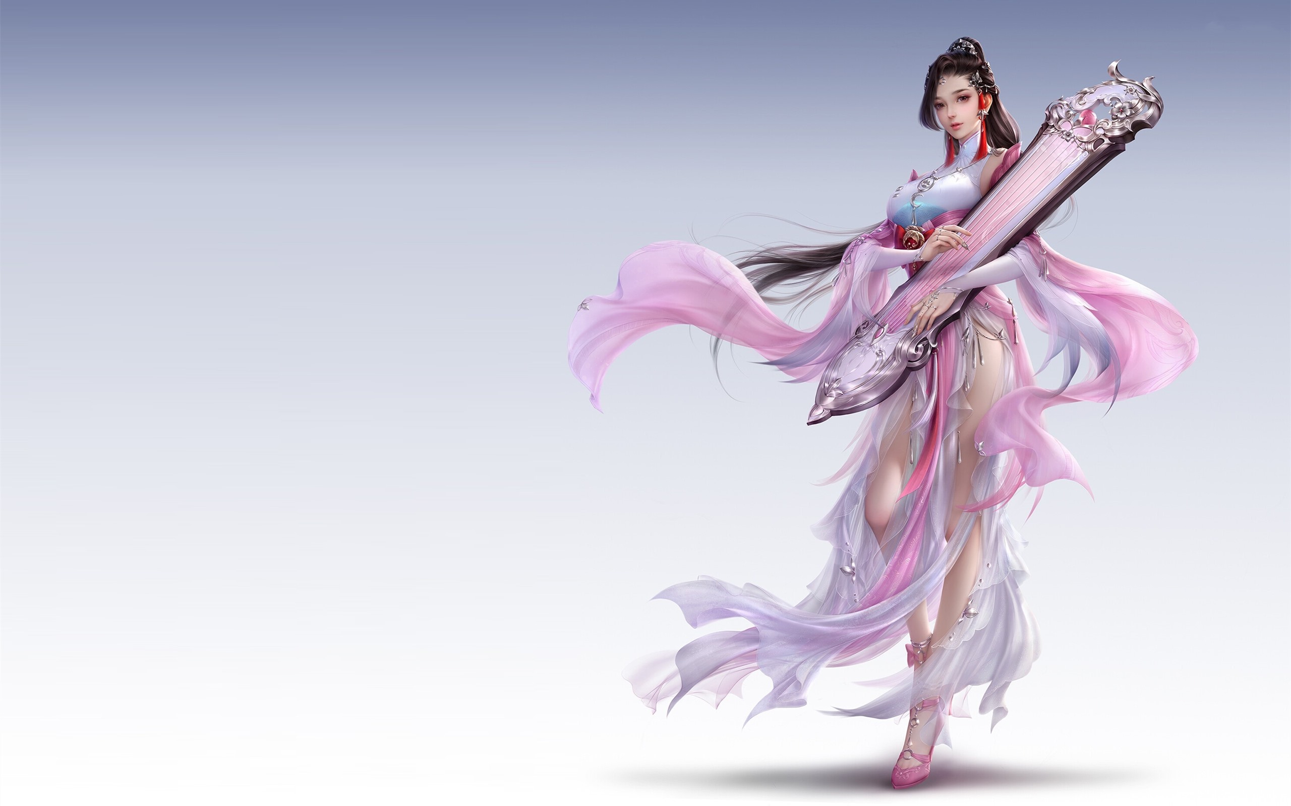 古风,琴女,仙女,神仙,侠女