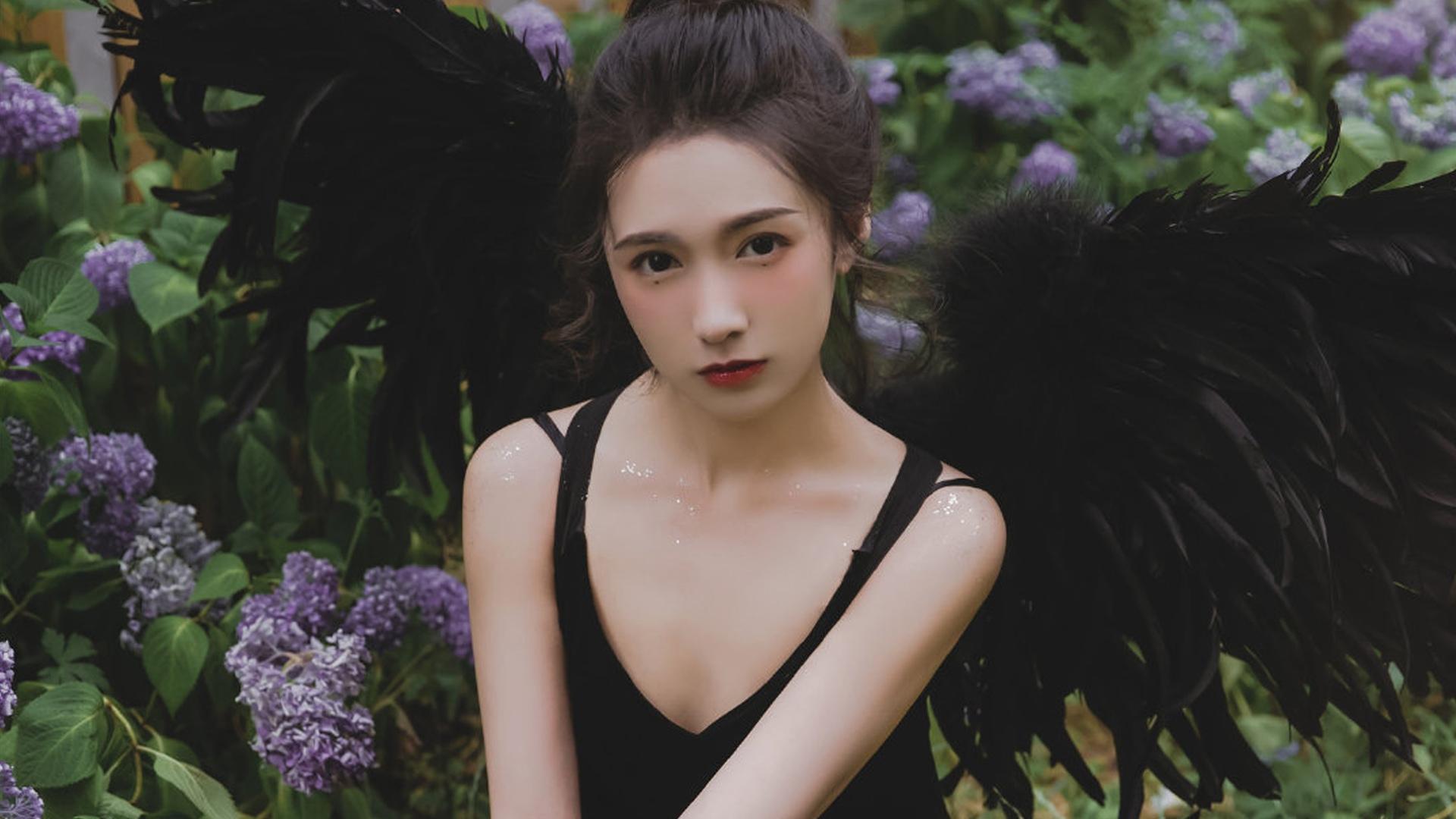 暗黑系,,美女,,性感,,冷艳