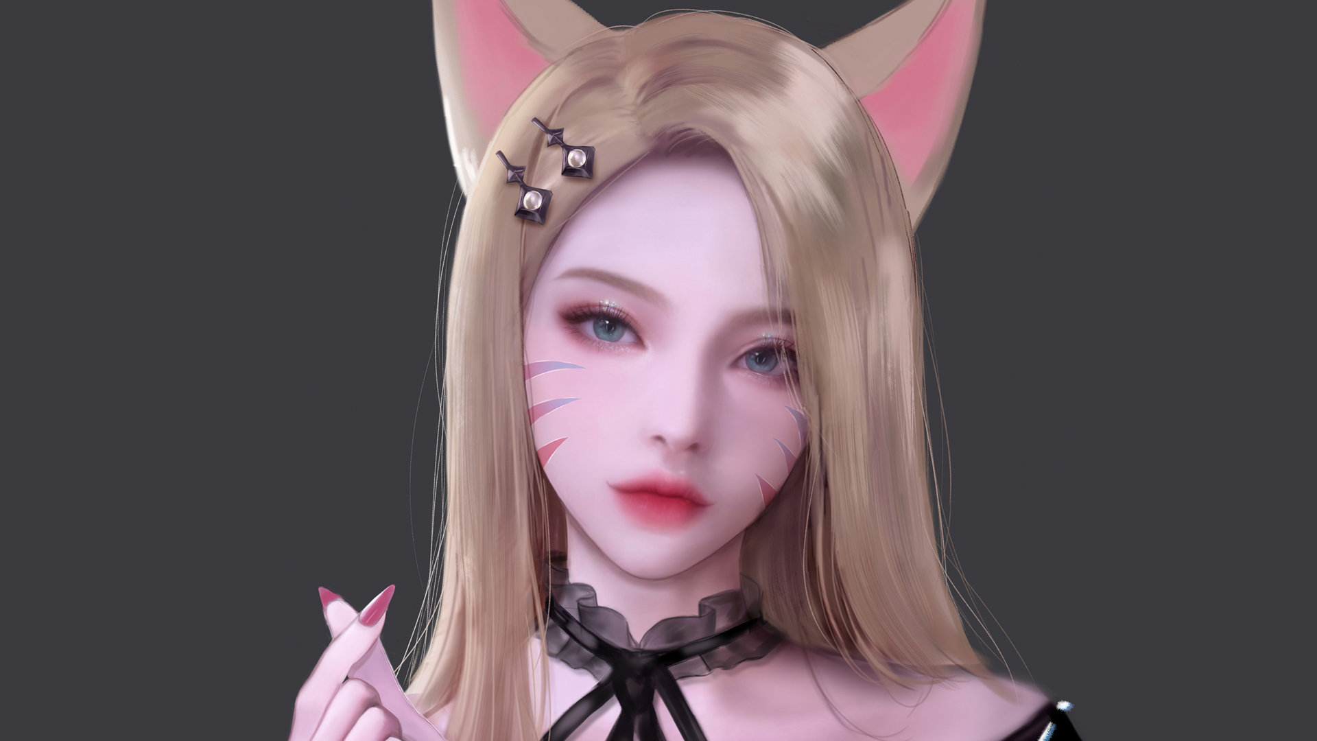 英雄联盟,,九尾妖狐,KDA,THE,BADDEST,同人,阿狸