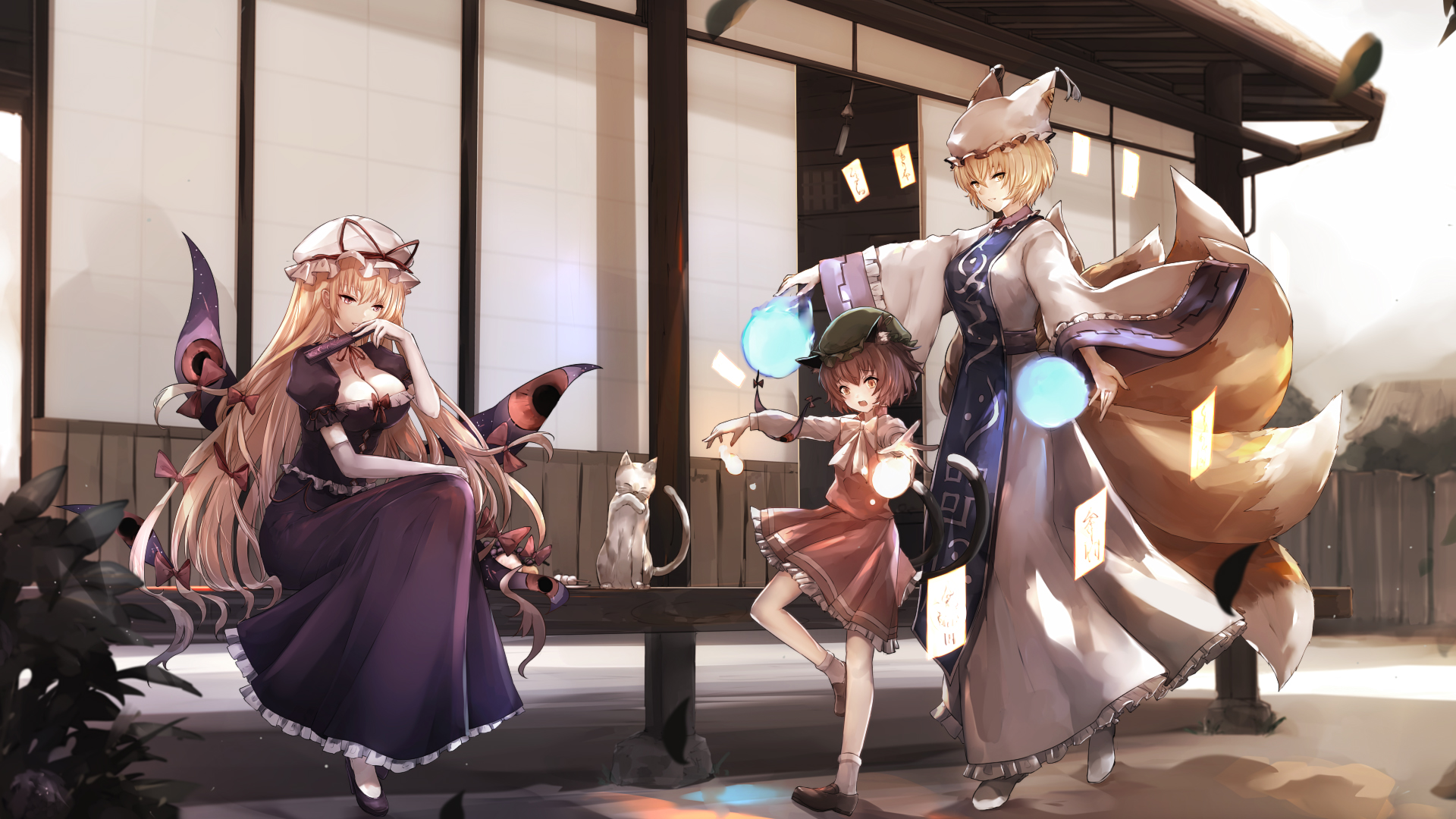 红色长发,,动漫美女