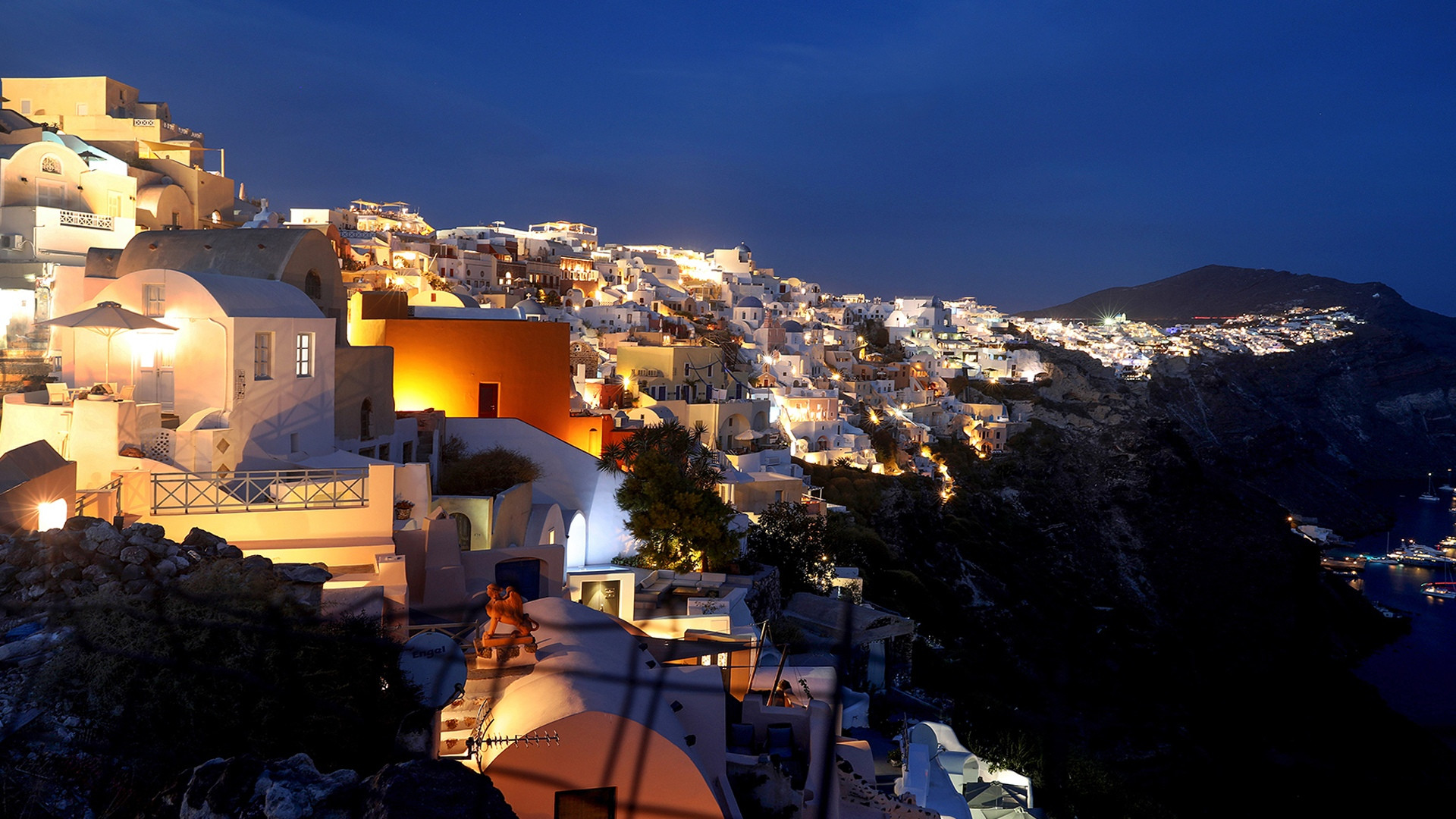 自然风光,,蓝白世界,,,圣托里尼风光