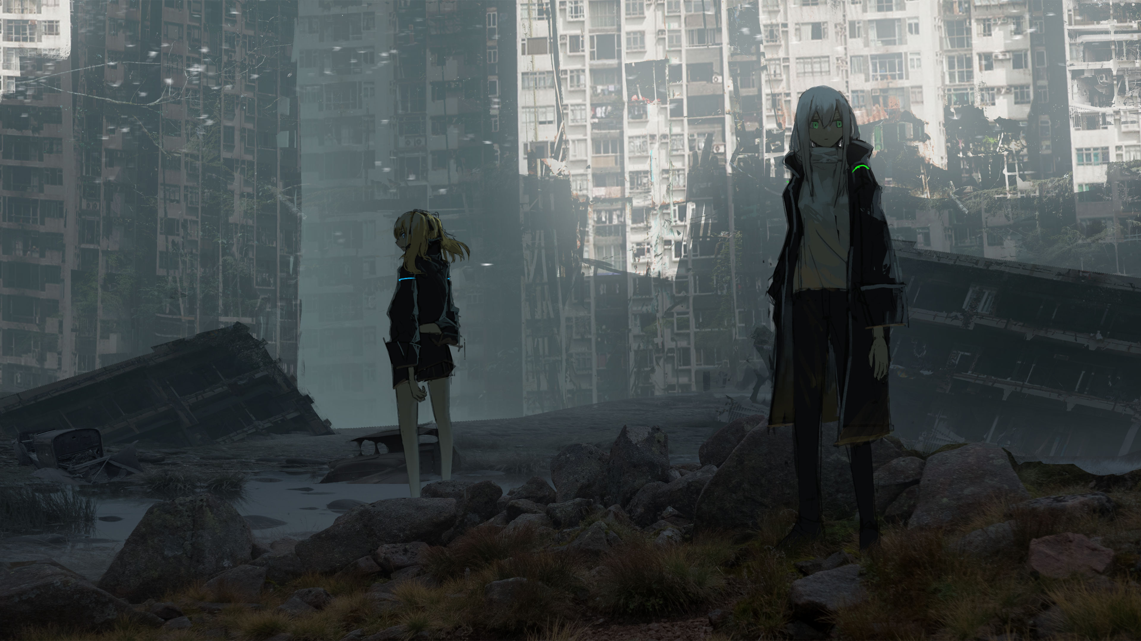 战争,废墟,城市,断壁残垣