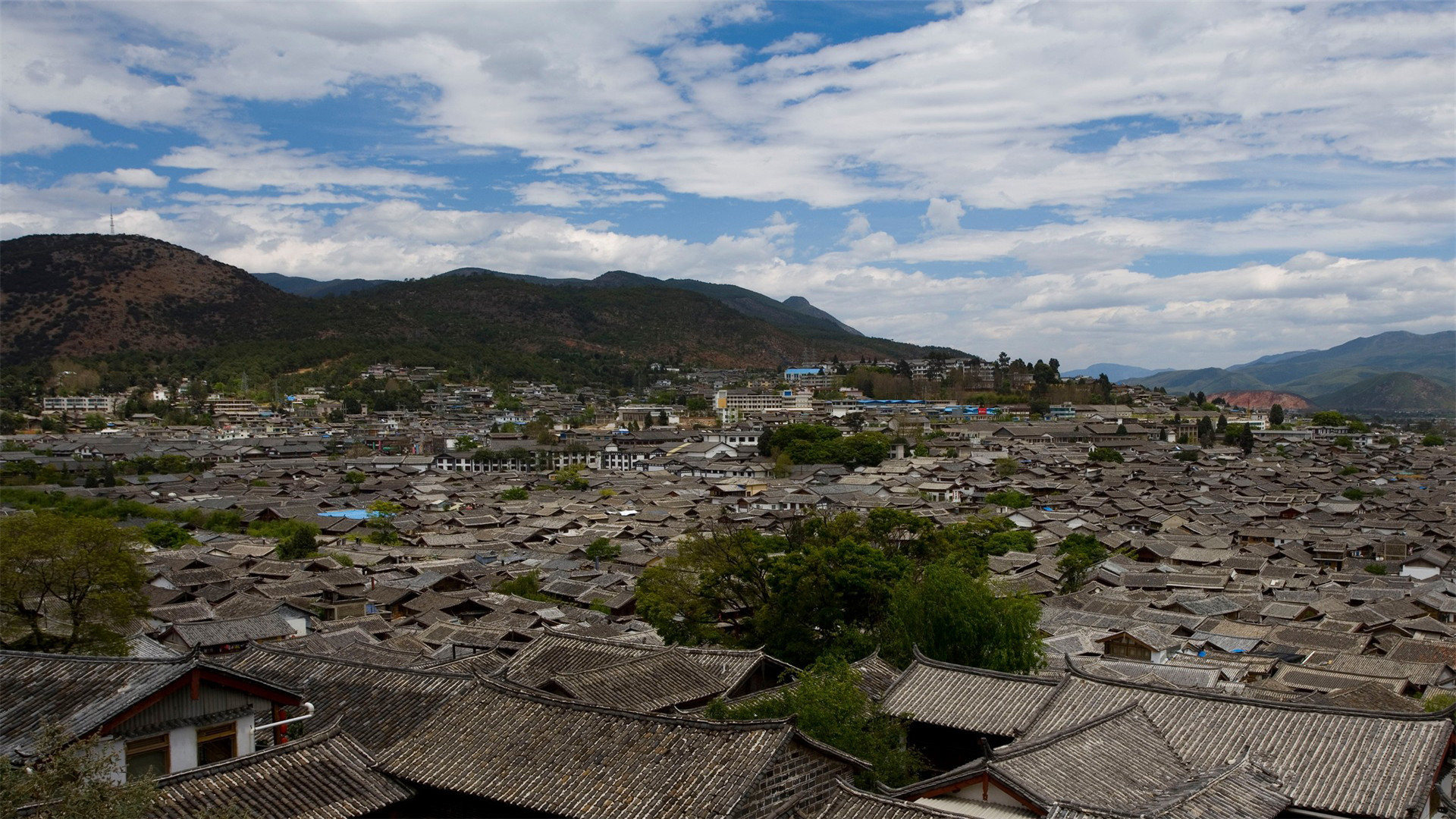 云南,丽江,古城,建筑