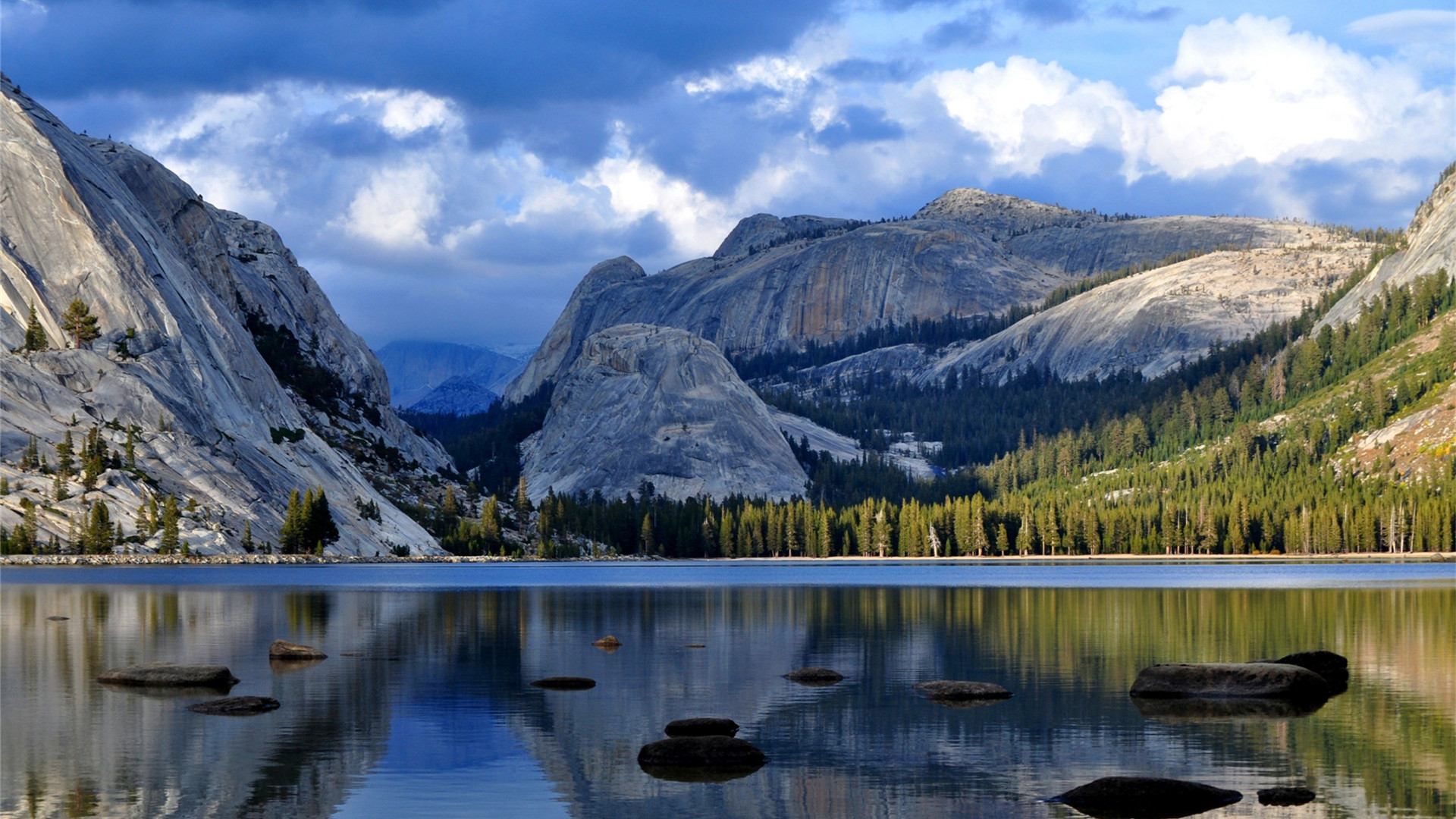 自然风光,国家公园,湖,雪山,树林,宁静