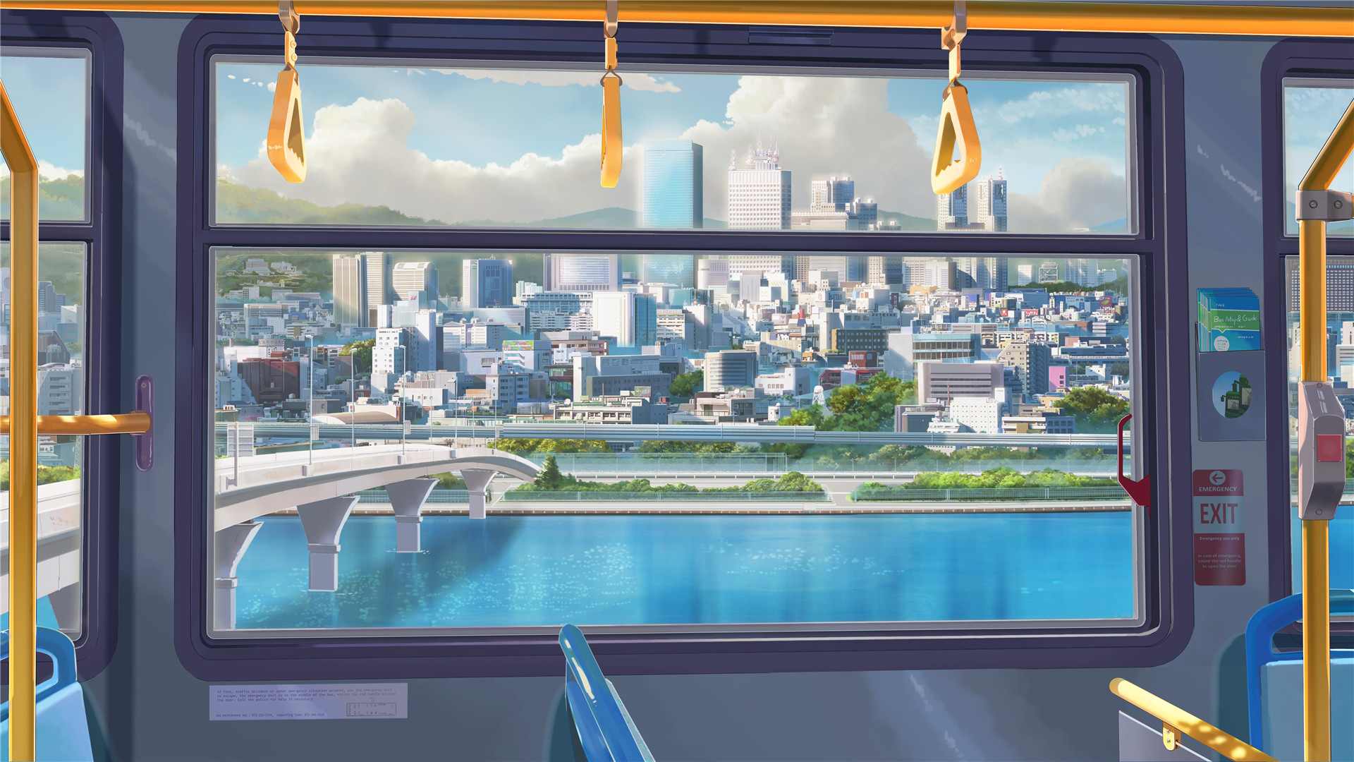 城市,大桥,公交,电车