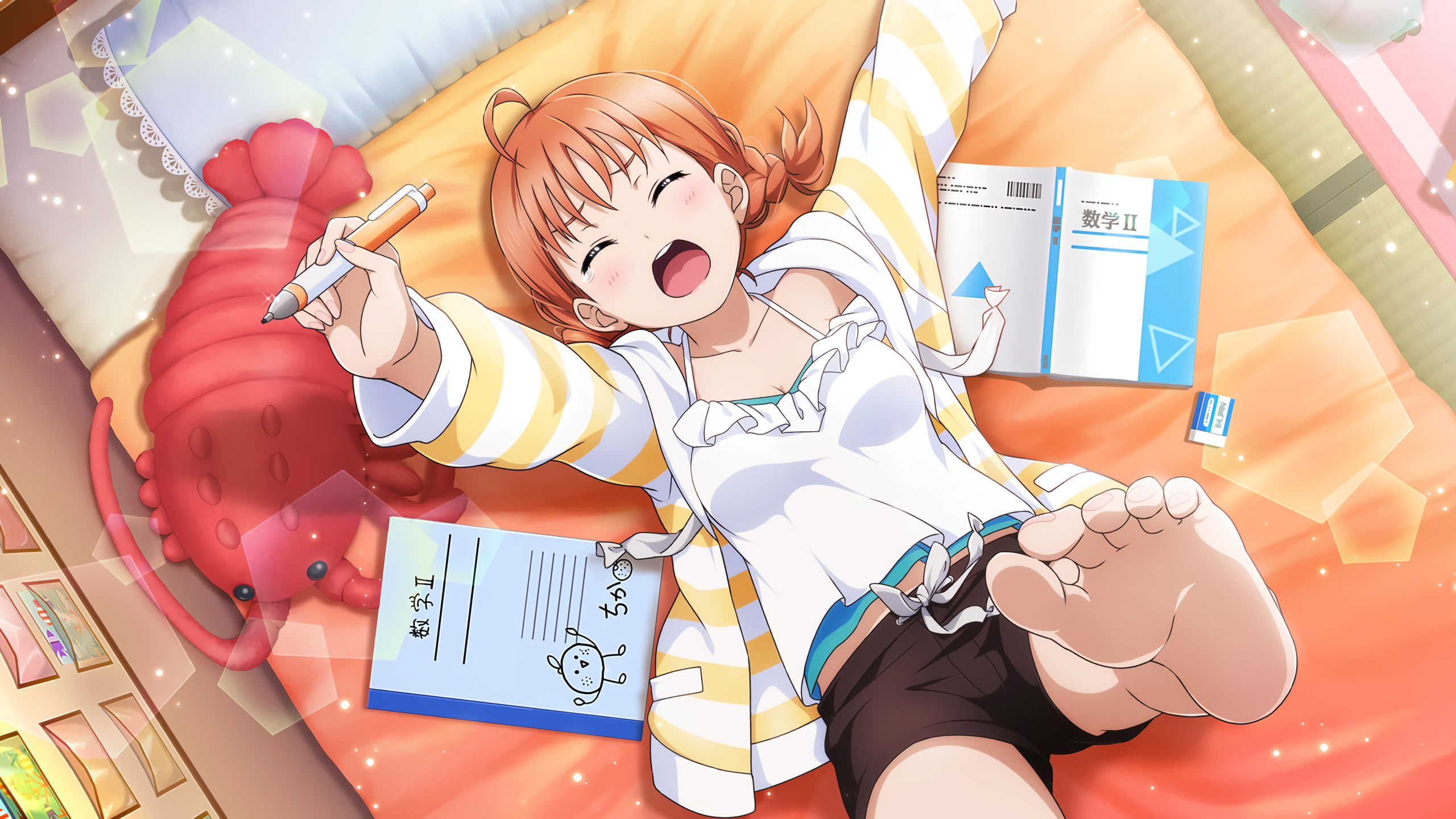 龙虾,作业,数学,橡皮