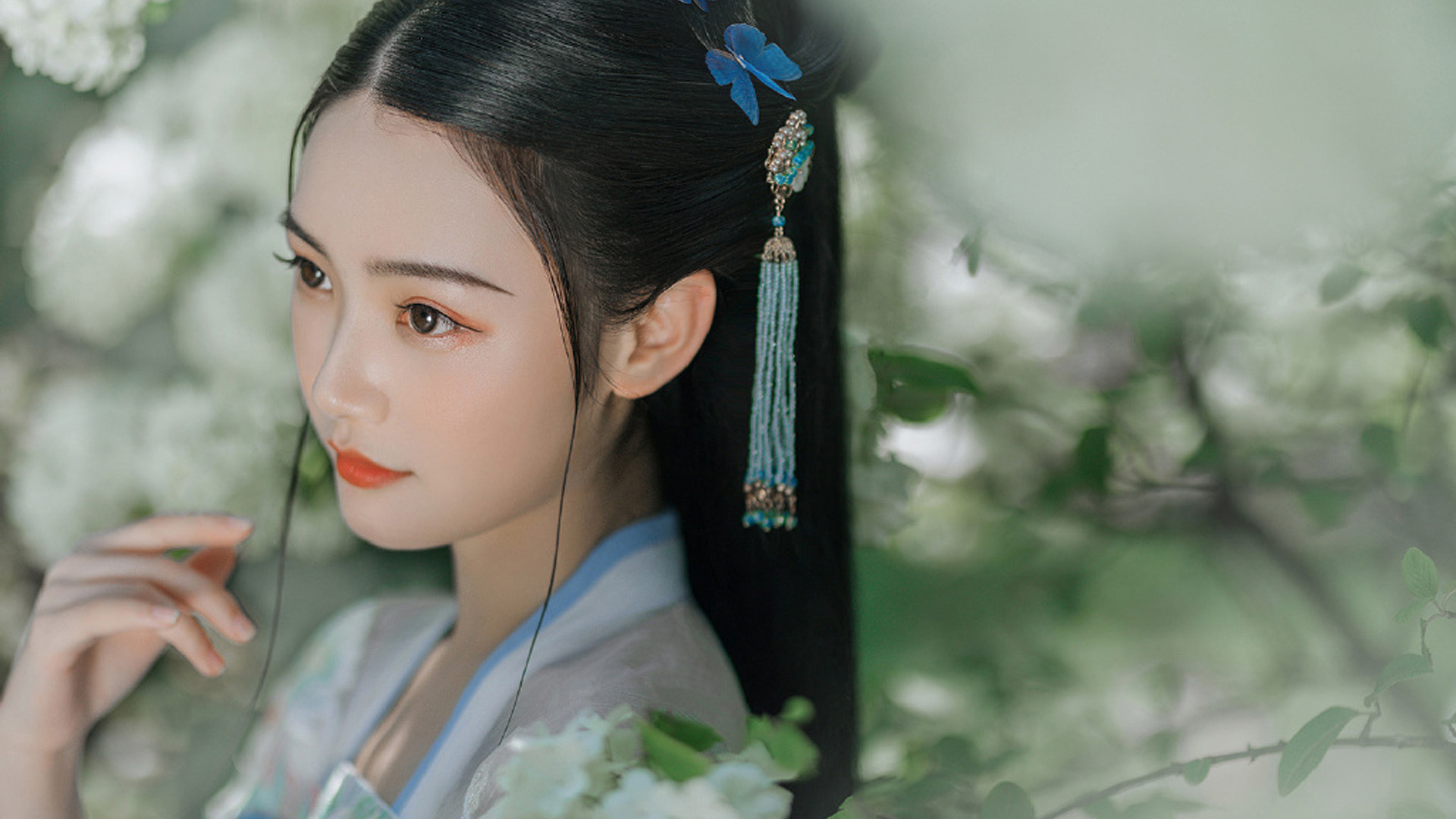 文艺古风,虚景,古装,汉服