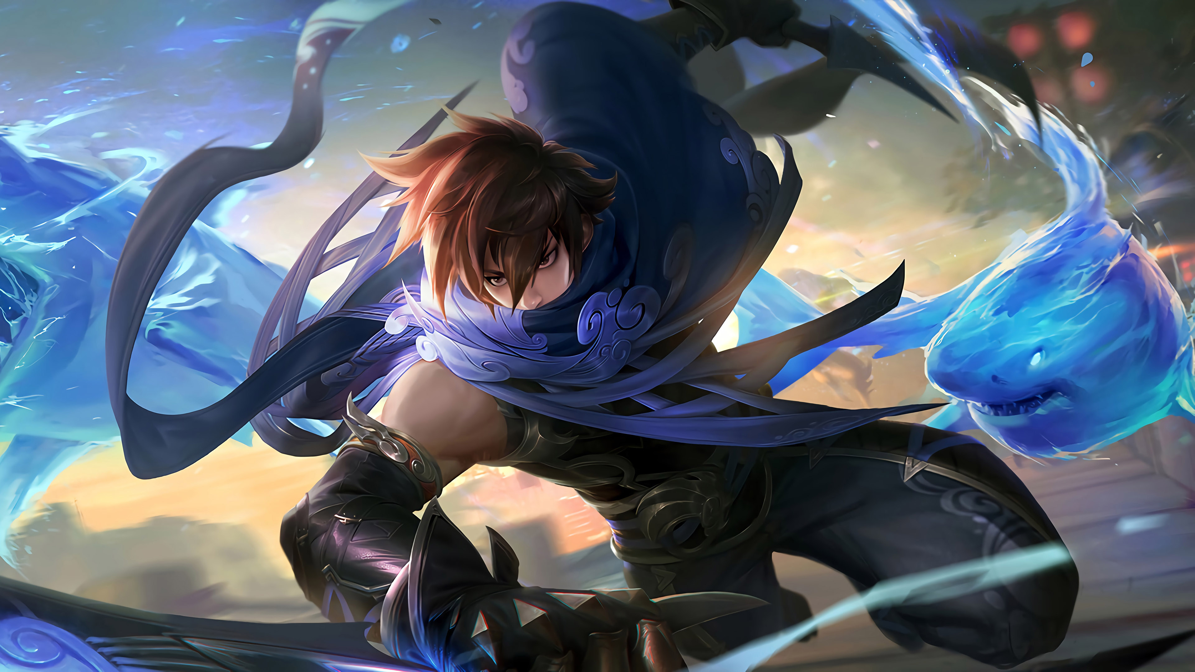 王者荣耀,澜,鲨鱼