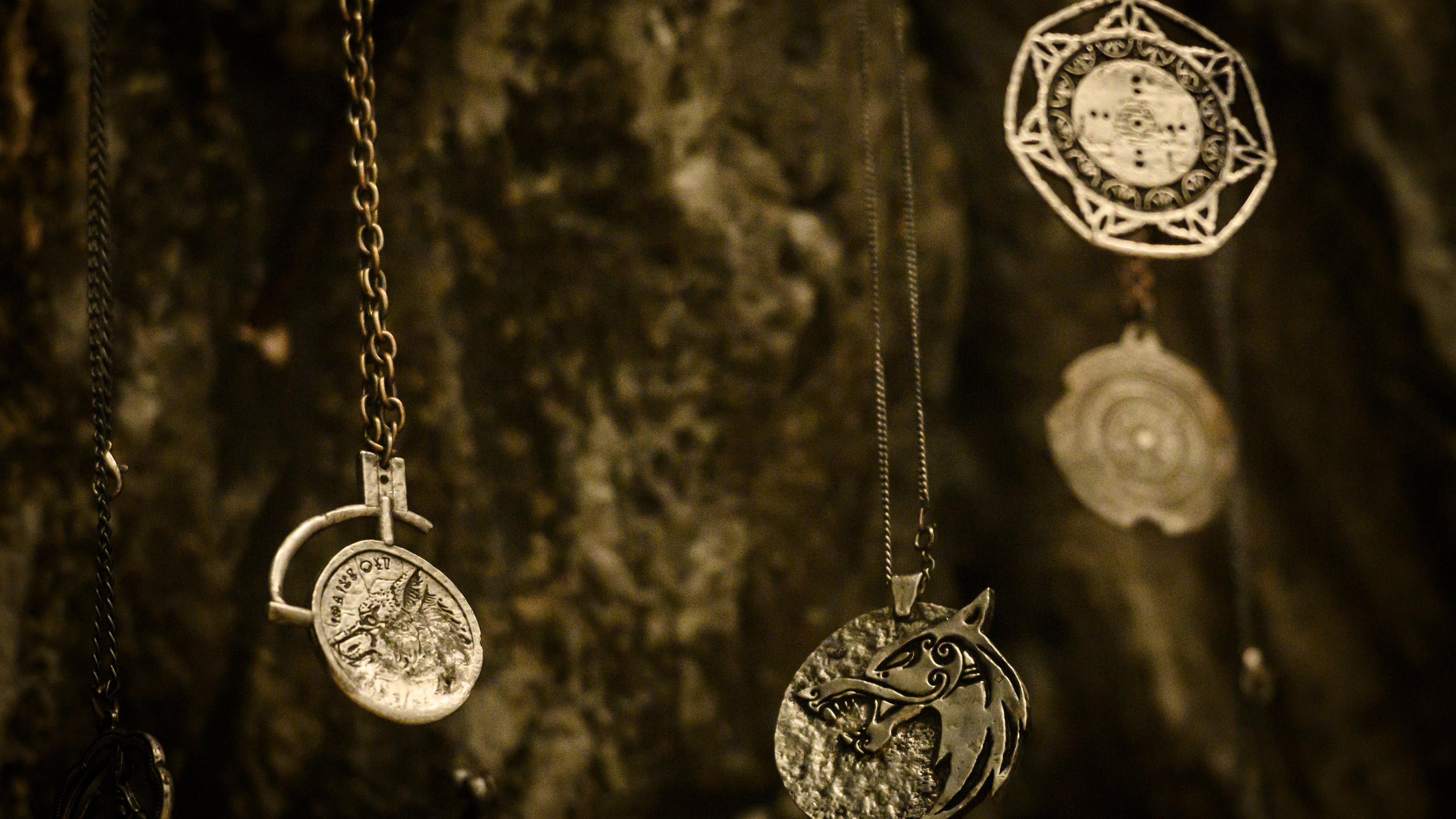 项链,文艺,复古,吊牌