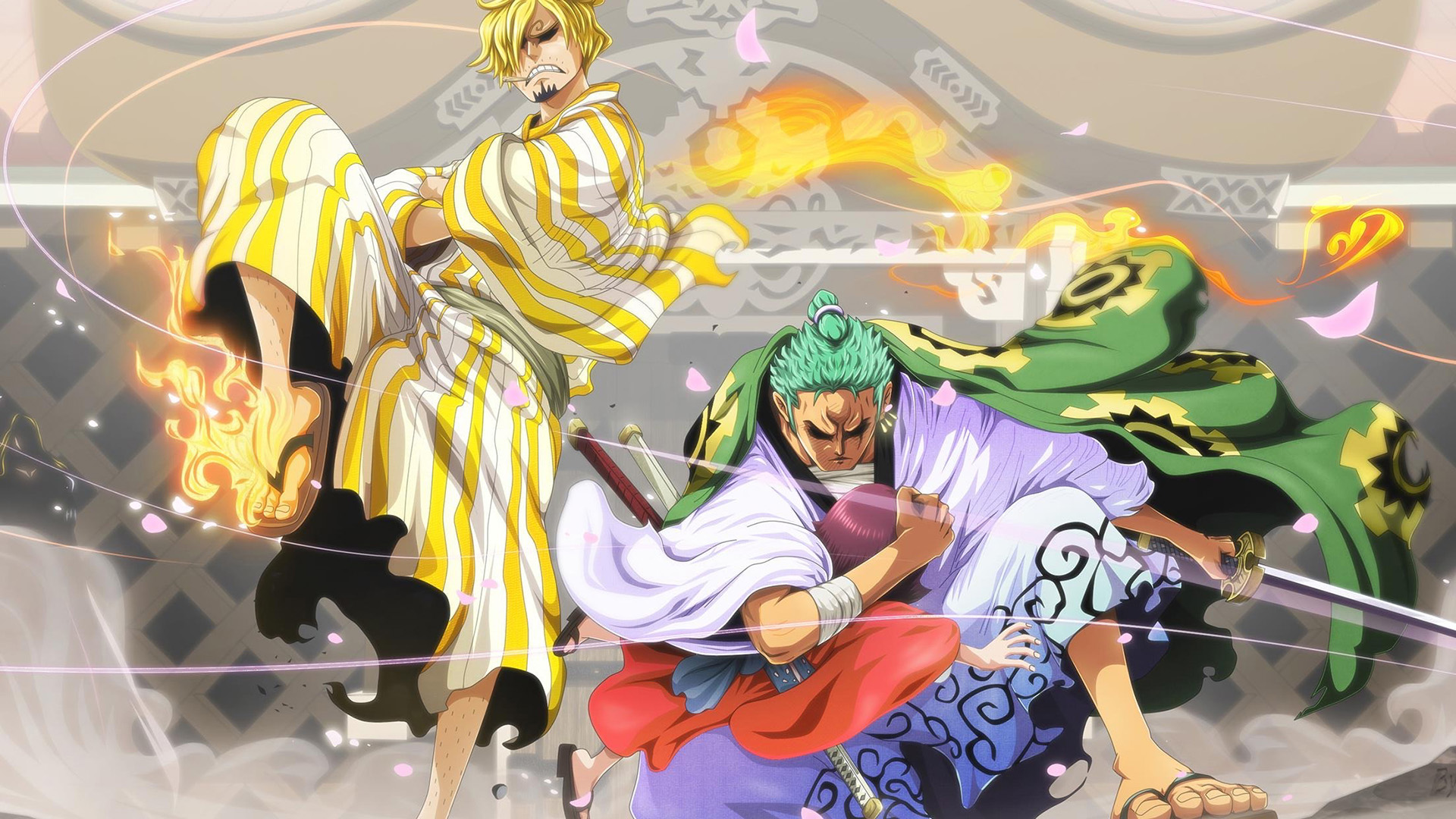 海贼王,航海王,山治,索隆,和之国