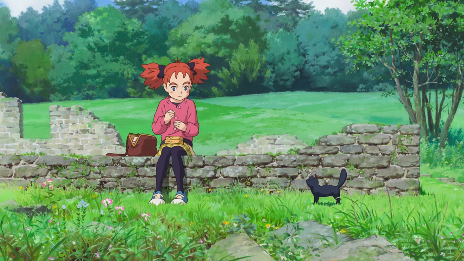 马莉,魔女之花,废墟,黑猫,公园