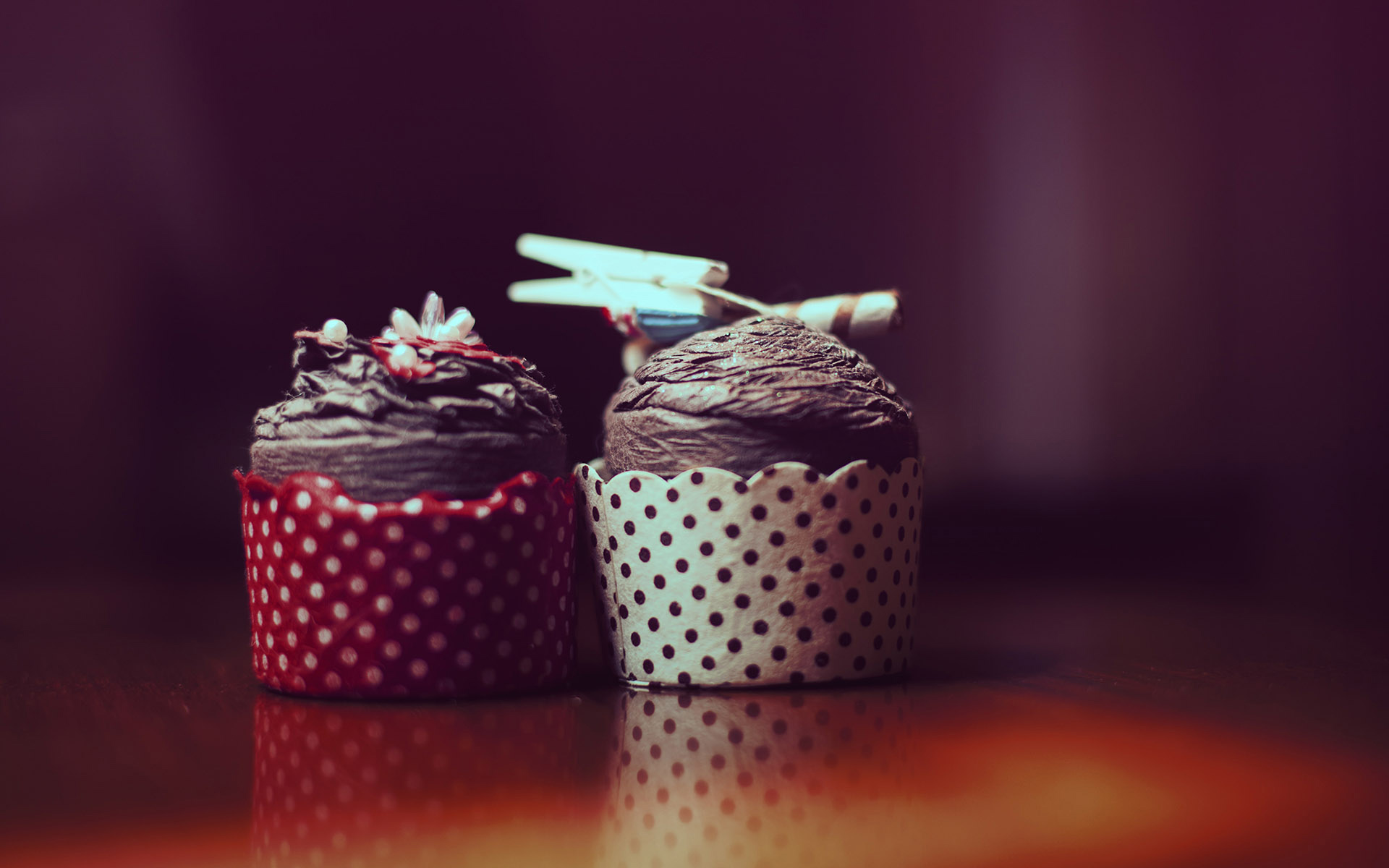 舒缓压力,纸杯蛋糕,巧克力,cake