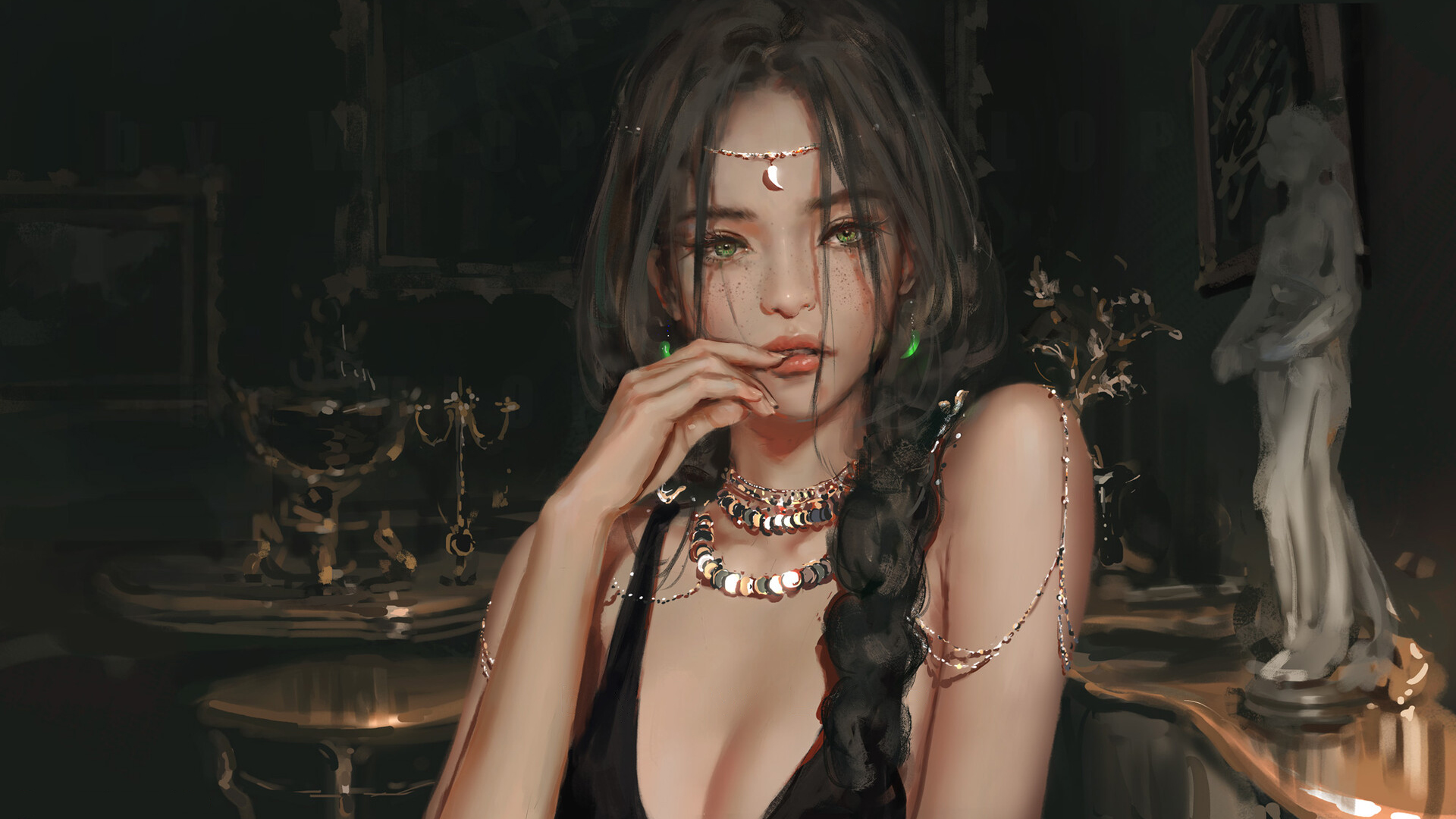 鬼刀,风铃公主,国风,大辫子