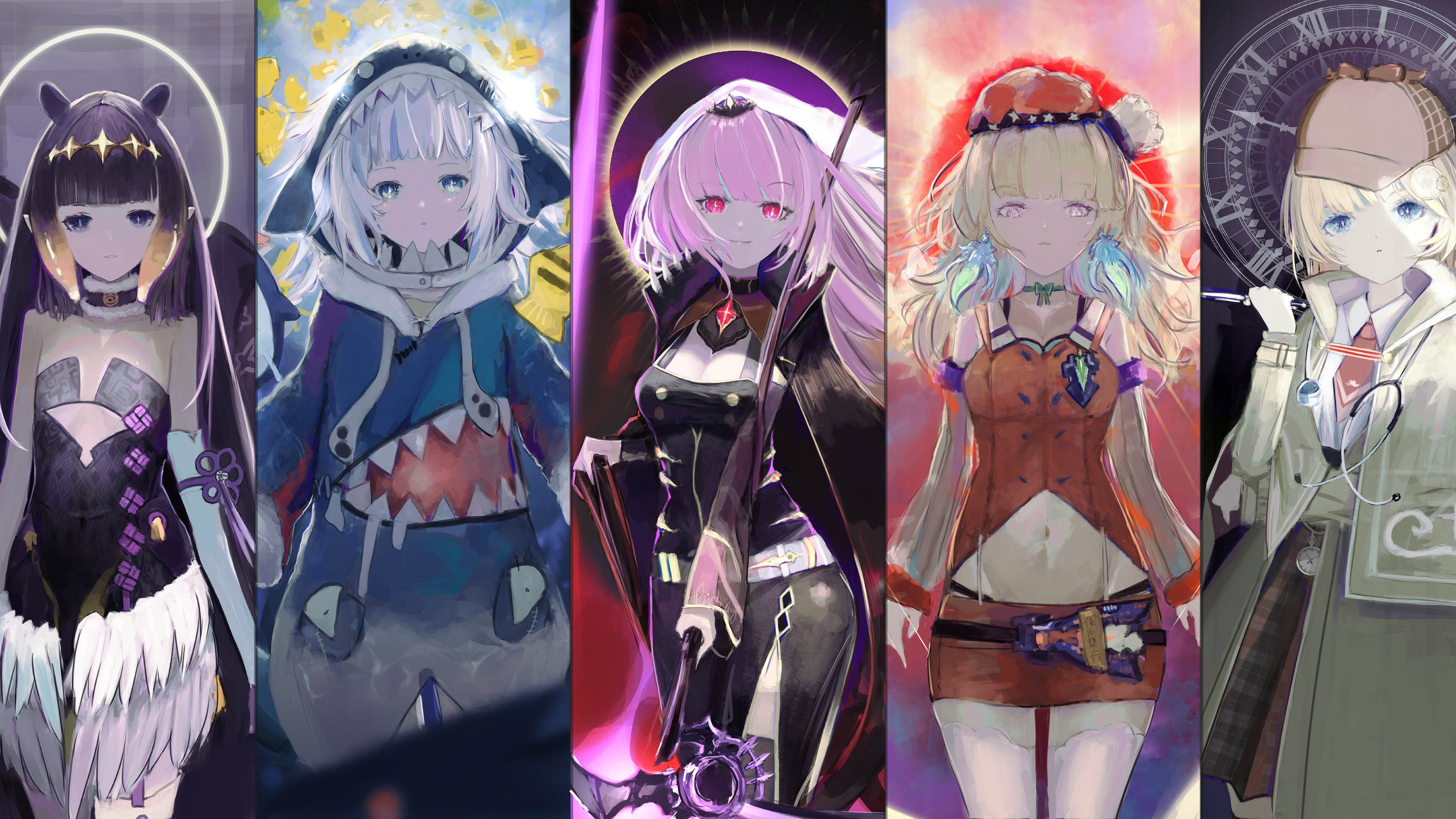 二次元,科学家,巫师,英雄榜