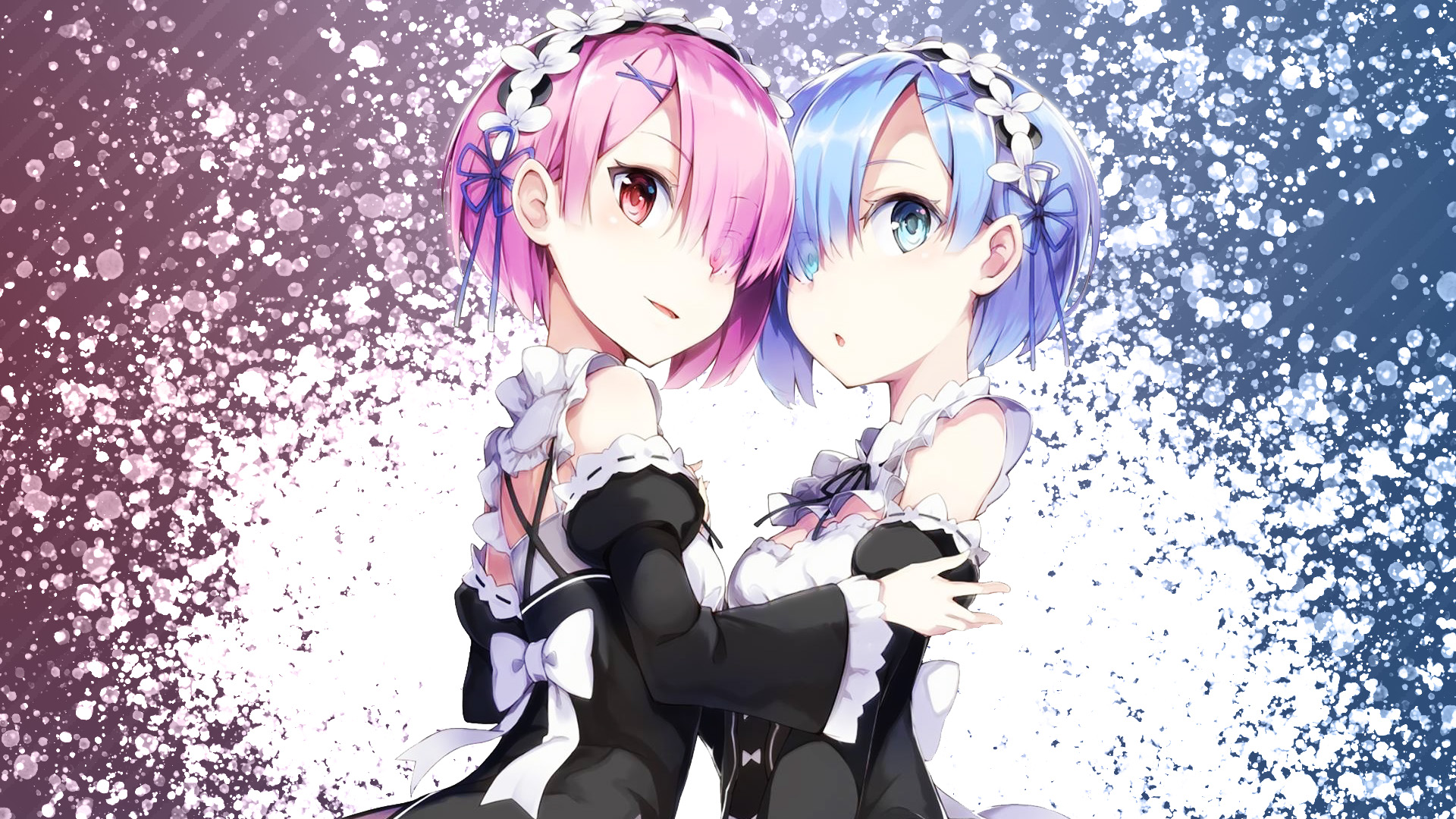 卡通人物,二次元,樱花,女仆