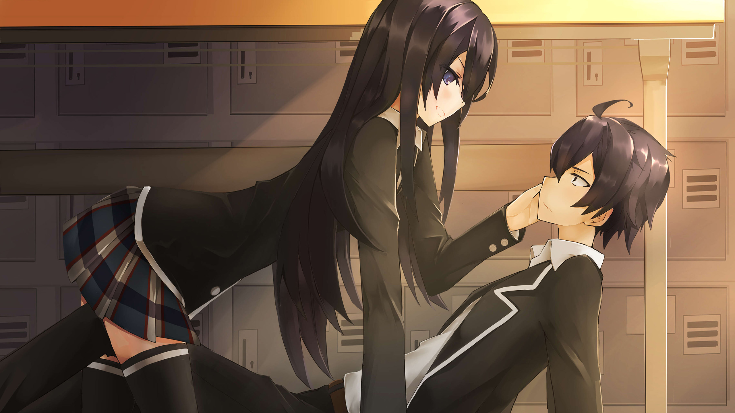 二次元,学校,学姐,校园,制服