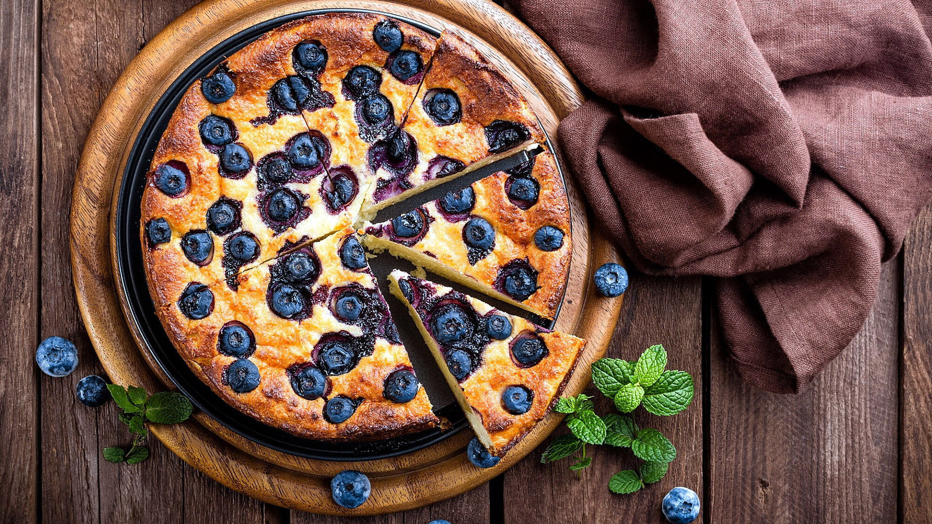 舒缓压力,披萨,蓝莓,饼子,西餐