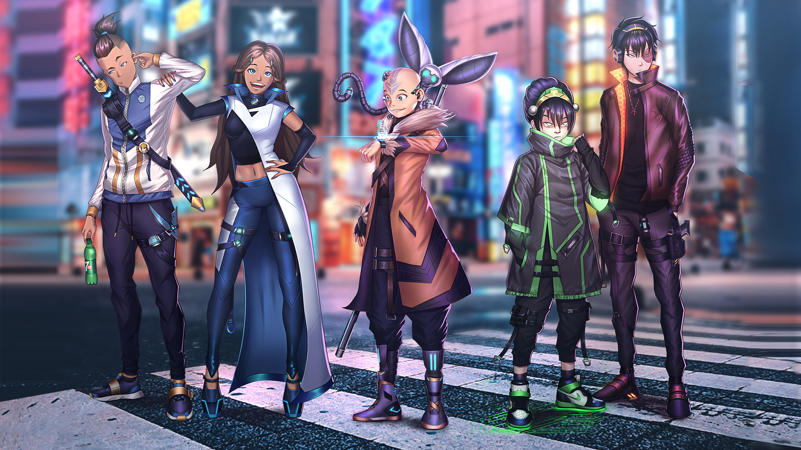 未来城市,斑马线,异能,展示