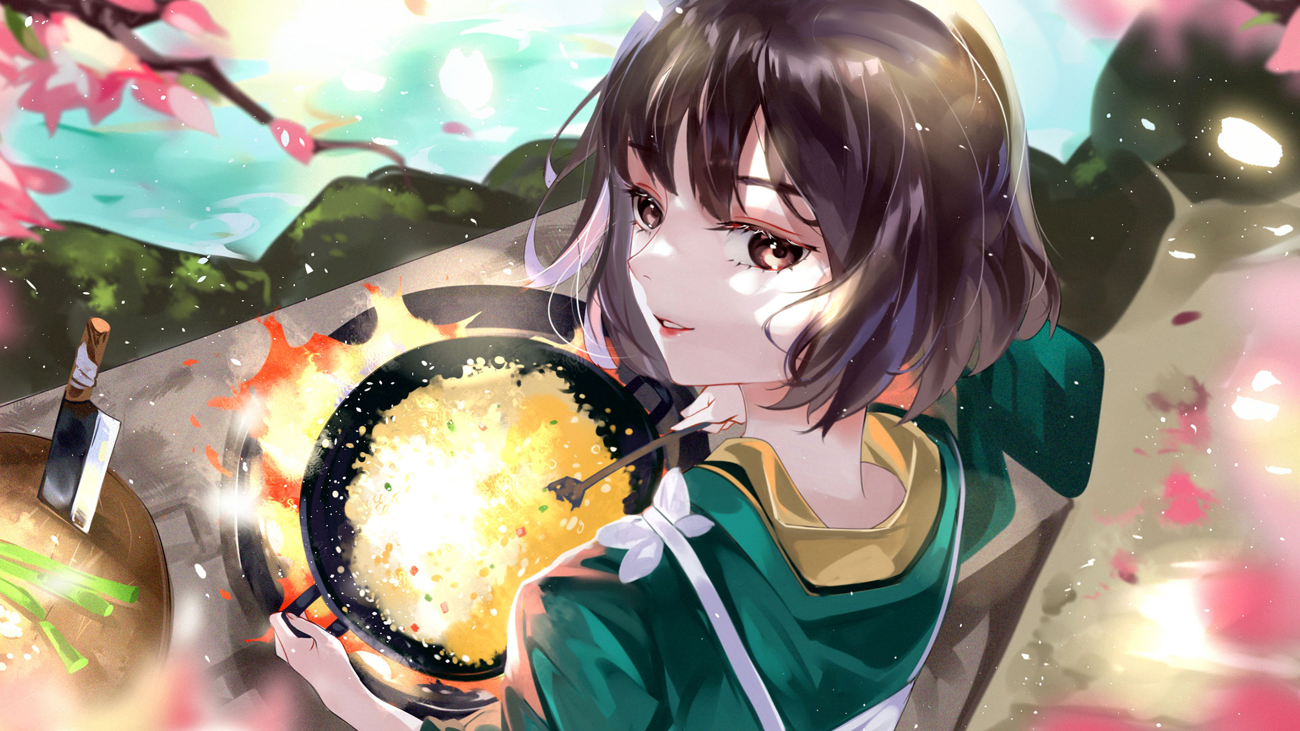 二次元,厨师,蛋炒饭,厨娘