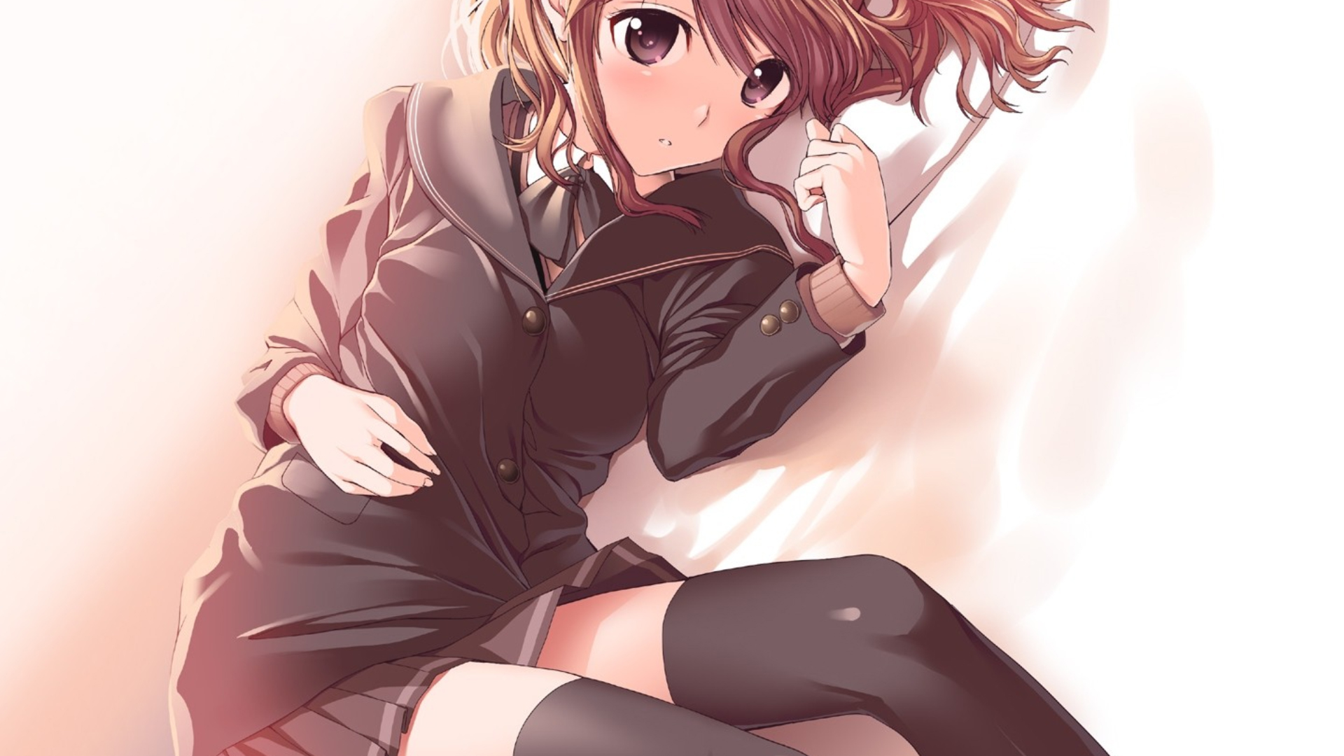 二次元,学妹,长袜,制服