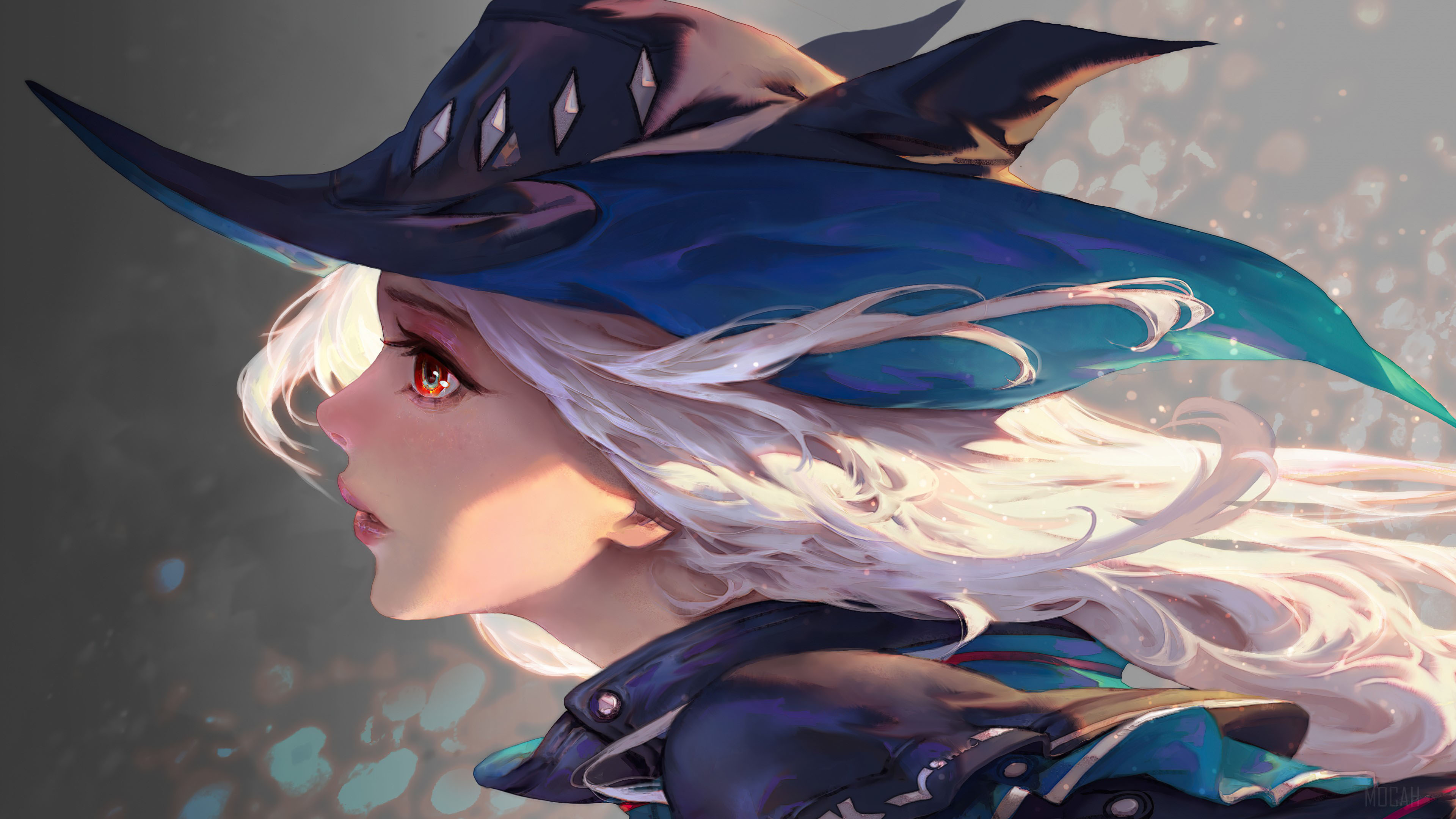 魔法,女巫,长发,法师