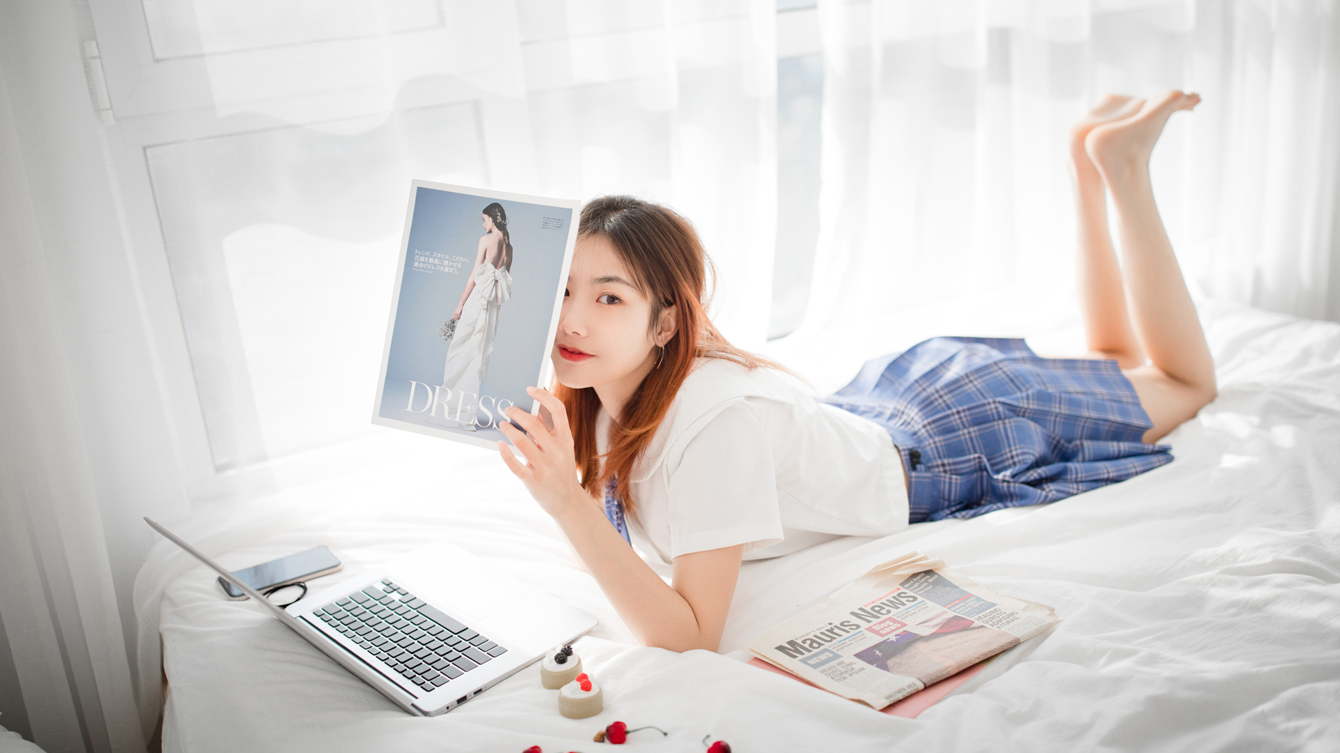 清纯,,居家,,清新,,阳光,,长发