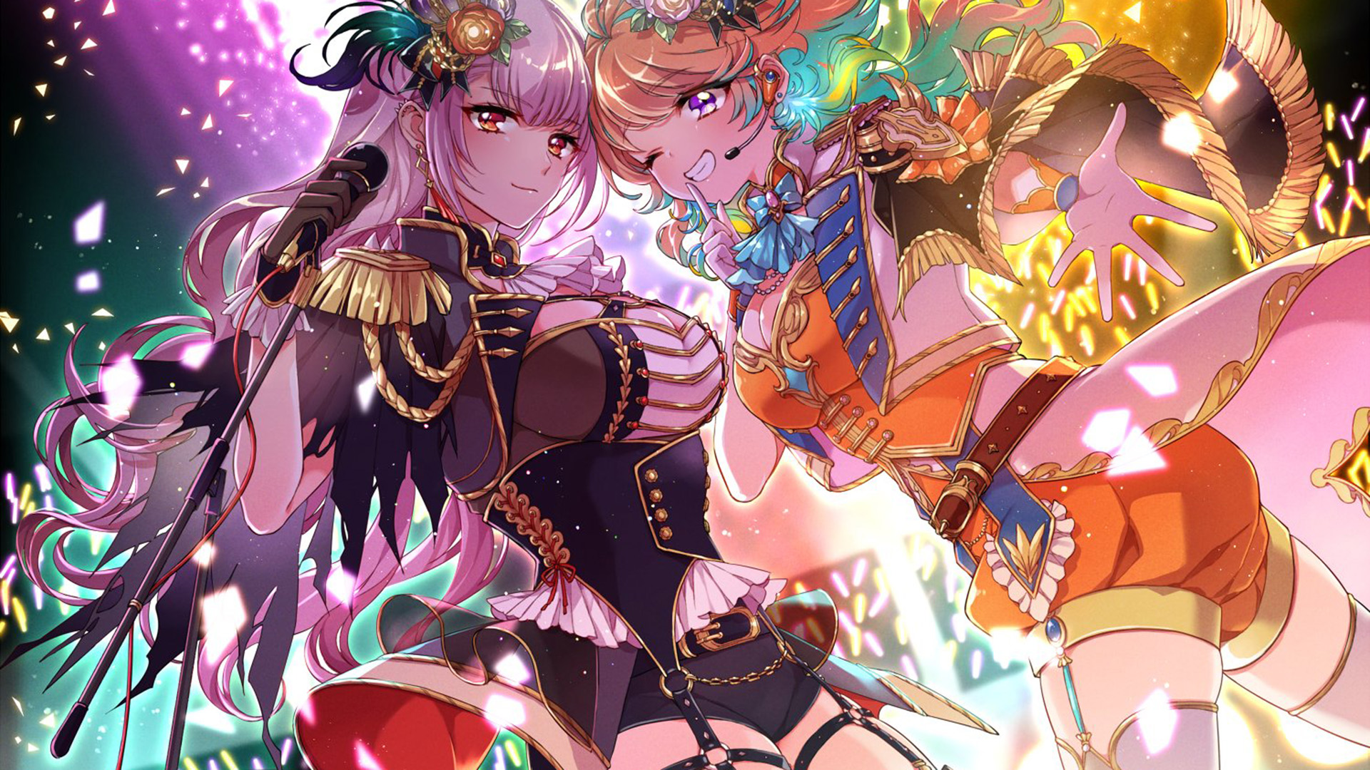 歌手,明星,演唱会,舞台,姐妹