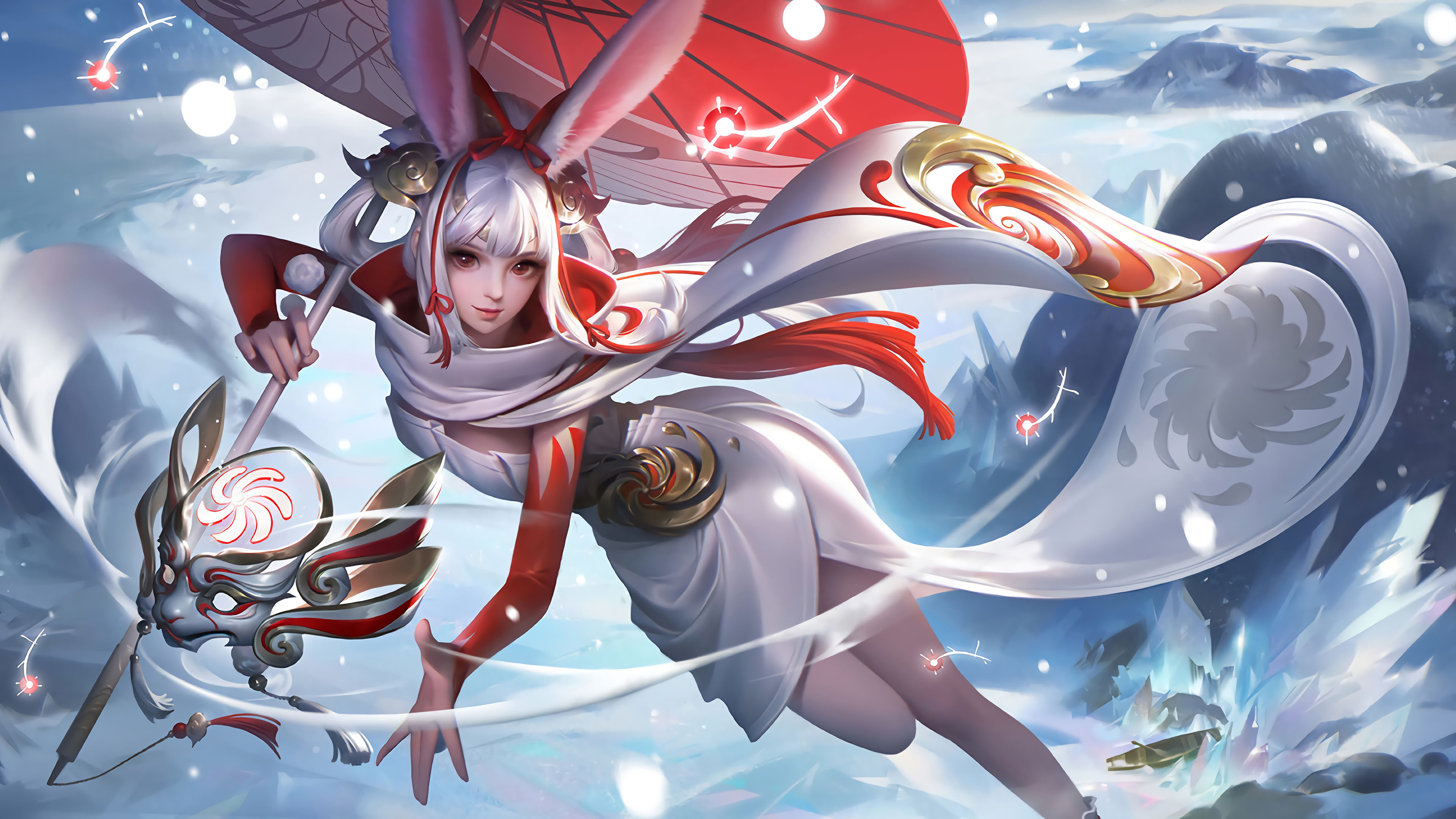 王者荣耀,祈雪灵祝,公孙离