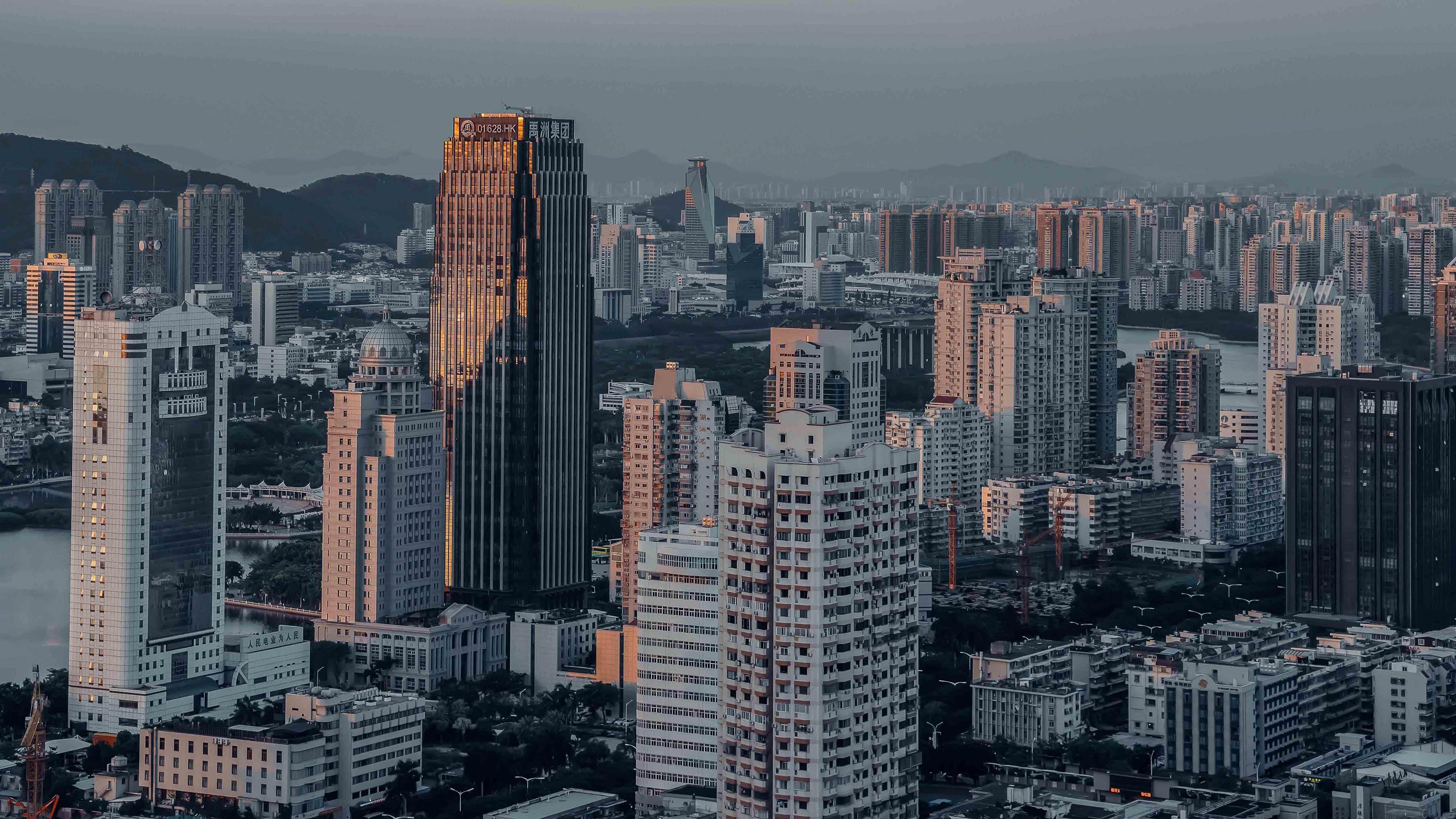 城市夜景,,,高楼大厦,,城市