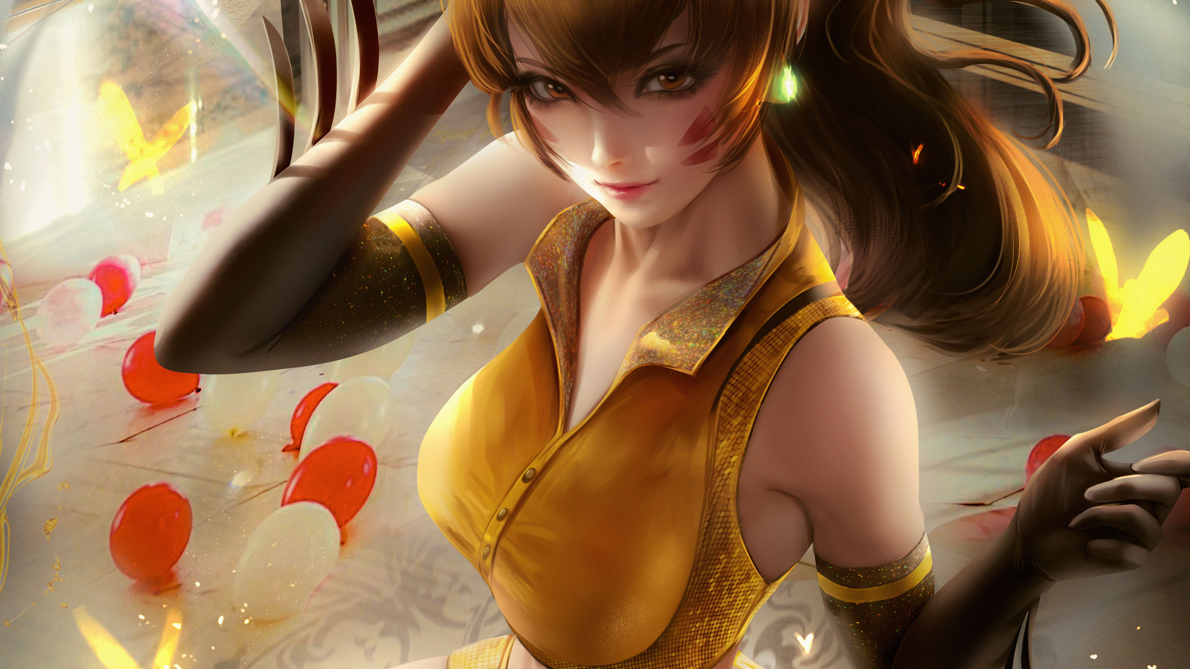 守望先锋,dva,brigitte