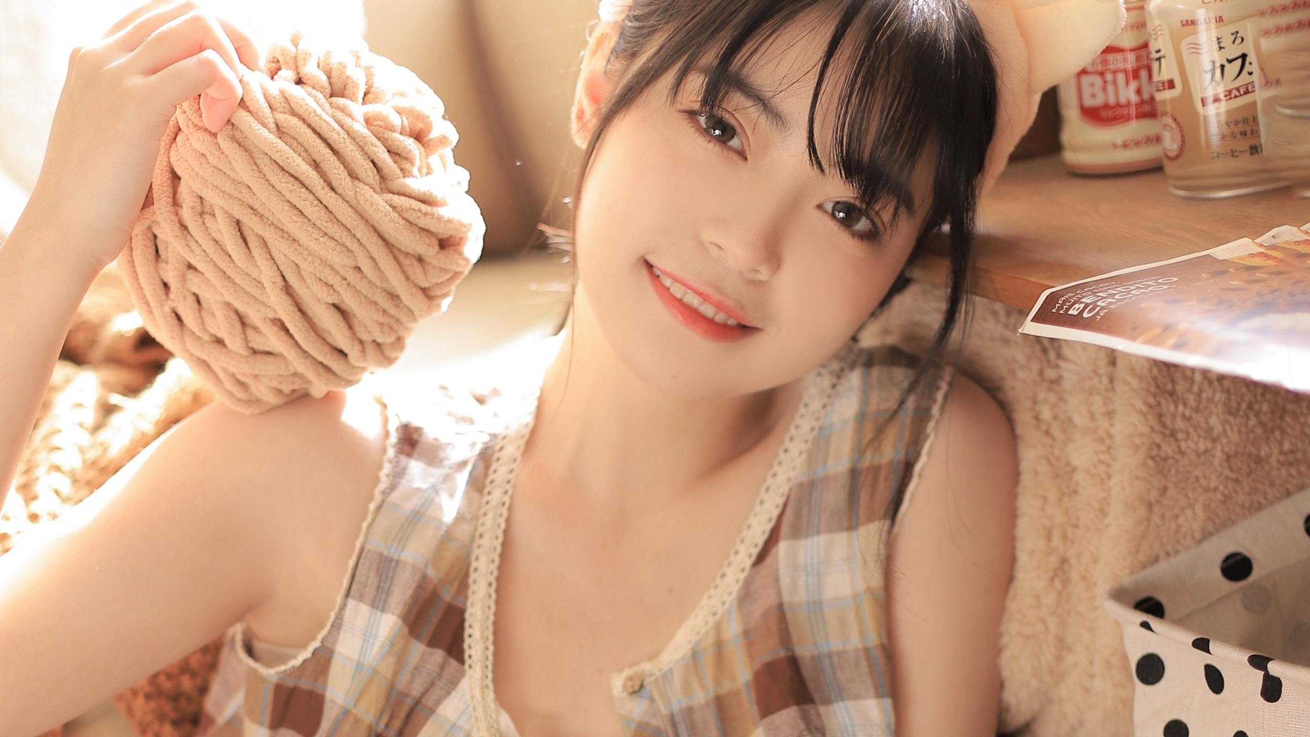 清纯,可爱,女孩,居家女神,刘海