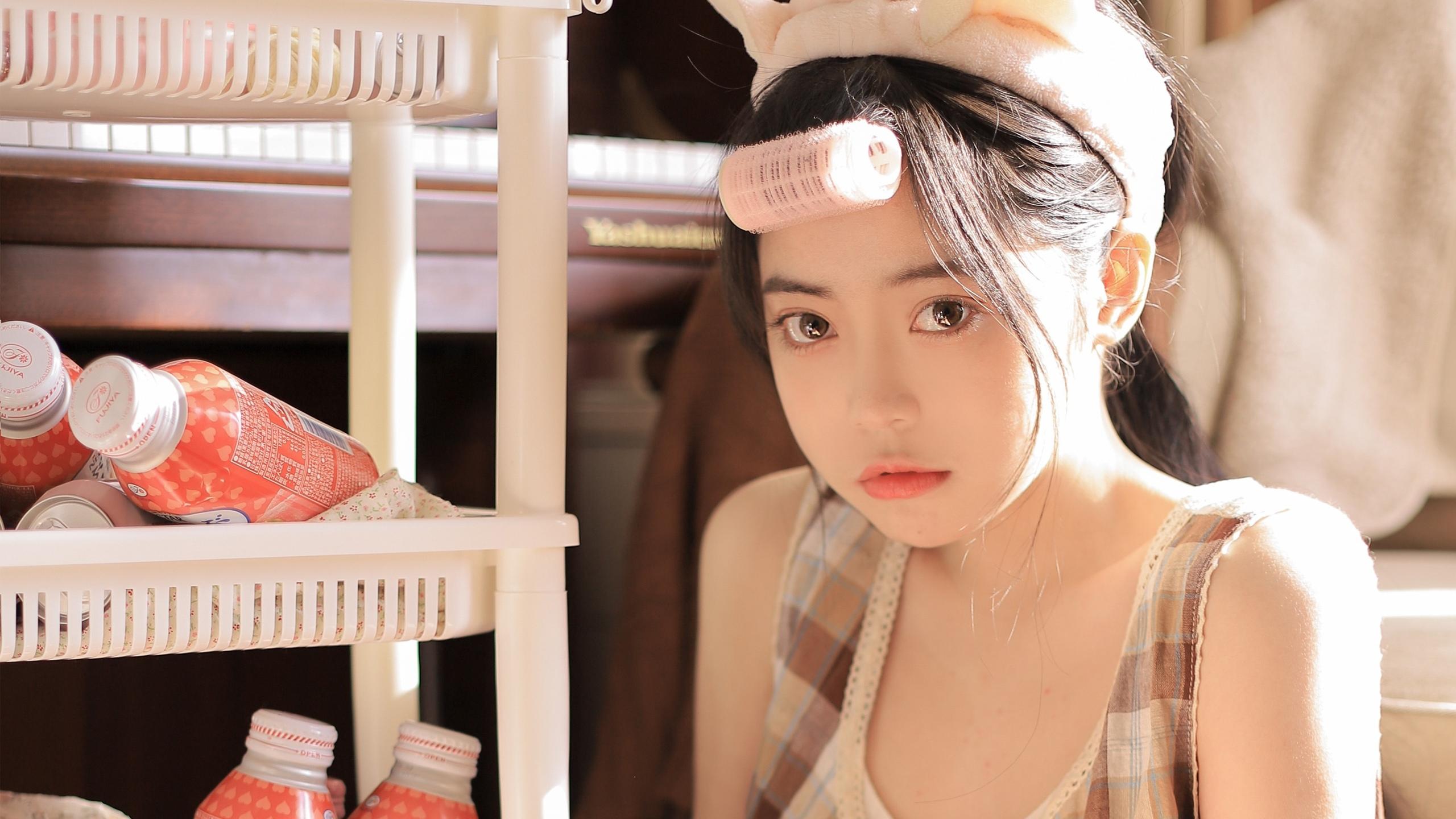 清纯,可爱,养眼,刘海,女孩