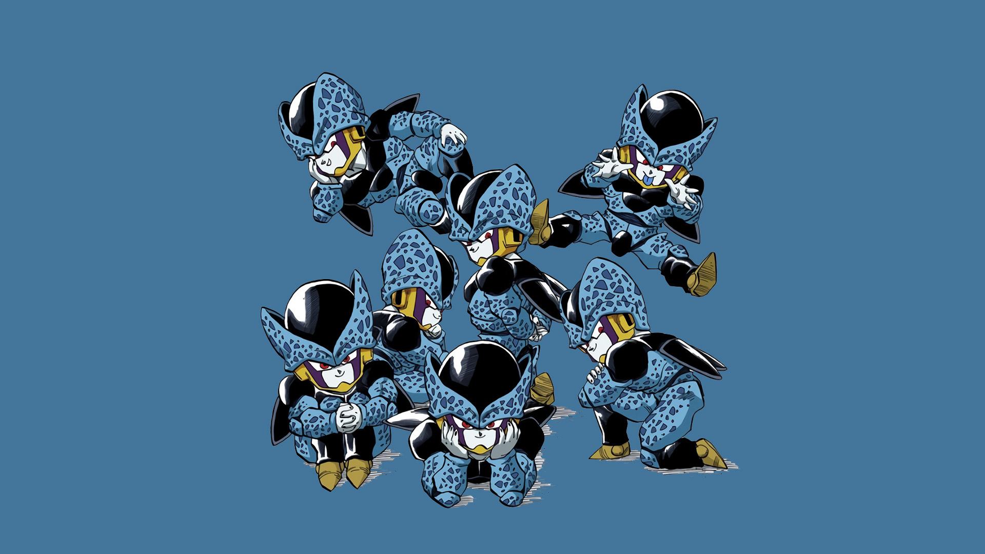 七龙珠,沙鲁,Q版,萌