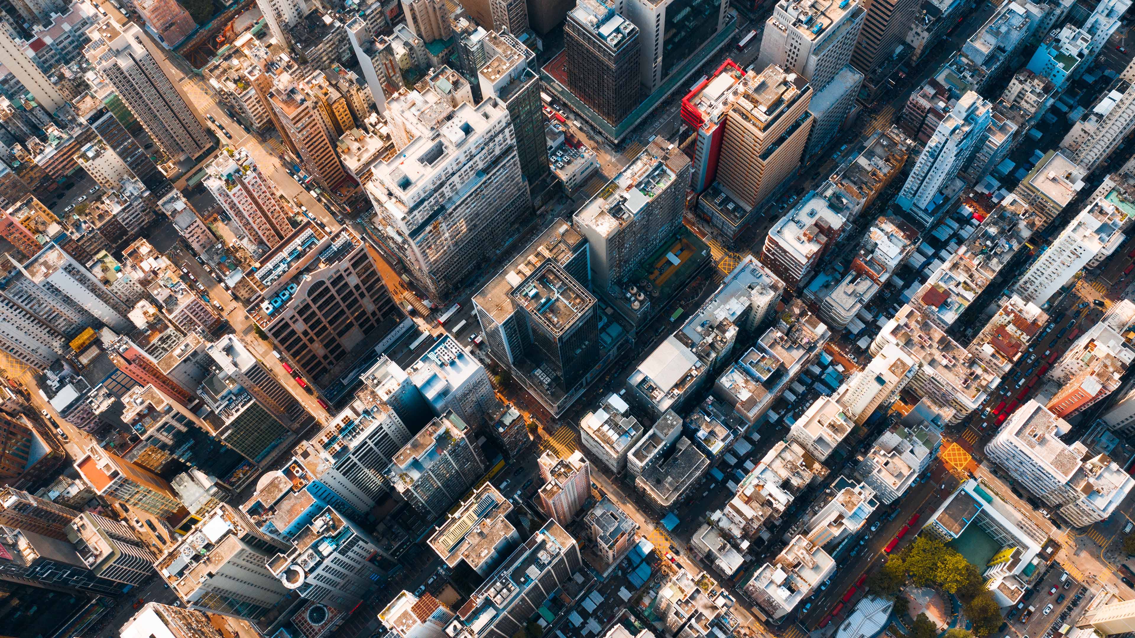 城市,航拍,高楼,都市,繁华