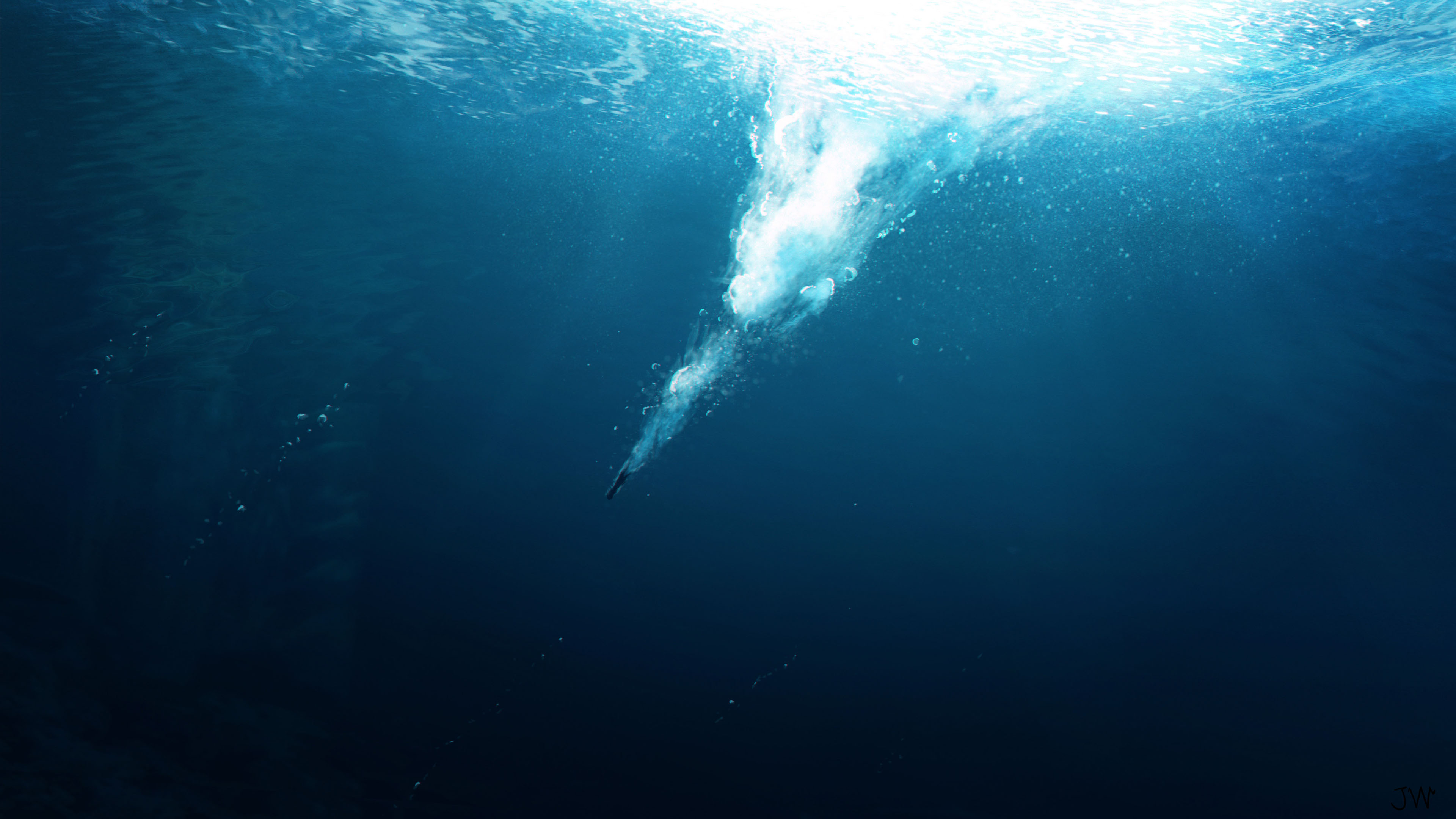 海洋天堂,深海,潜水,浪花