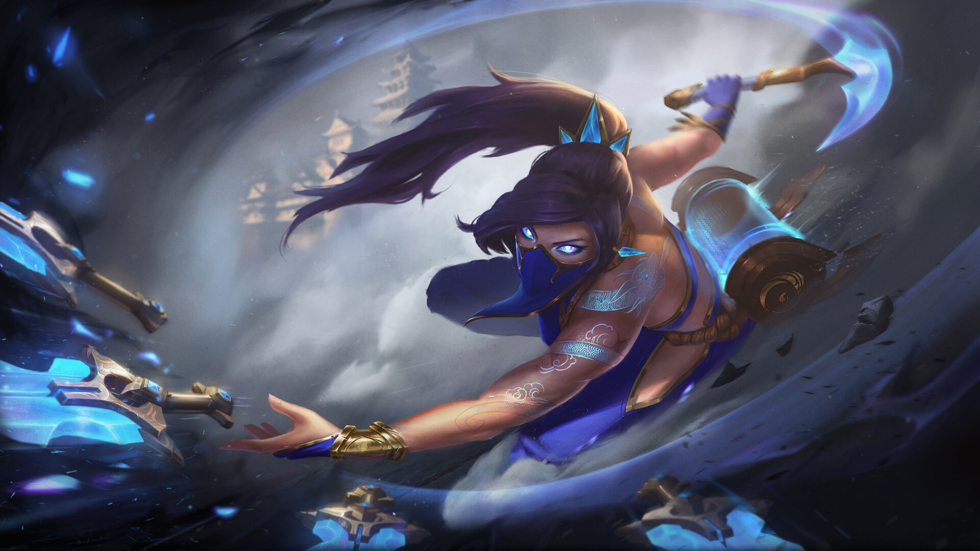 英雄联盟,阿卡丽,刺客,飞刀