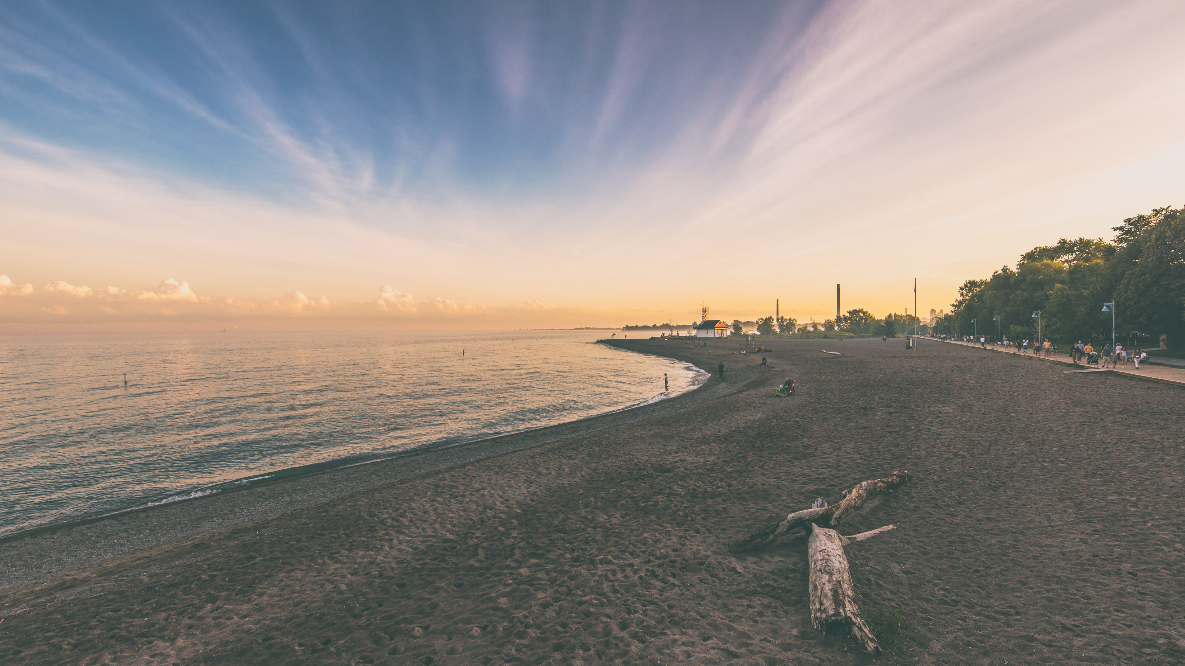 海洋天堂,海岸,沙滩,黄昏
