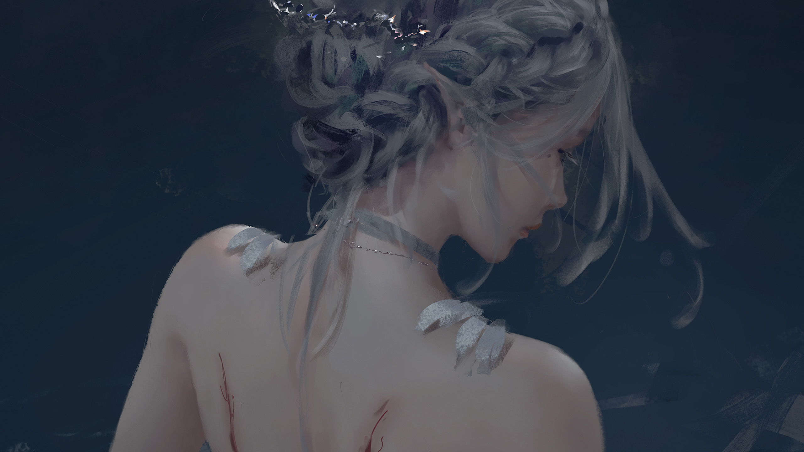 国漫,海琴烟,比公主,伤痕