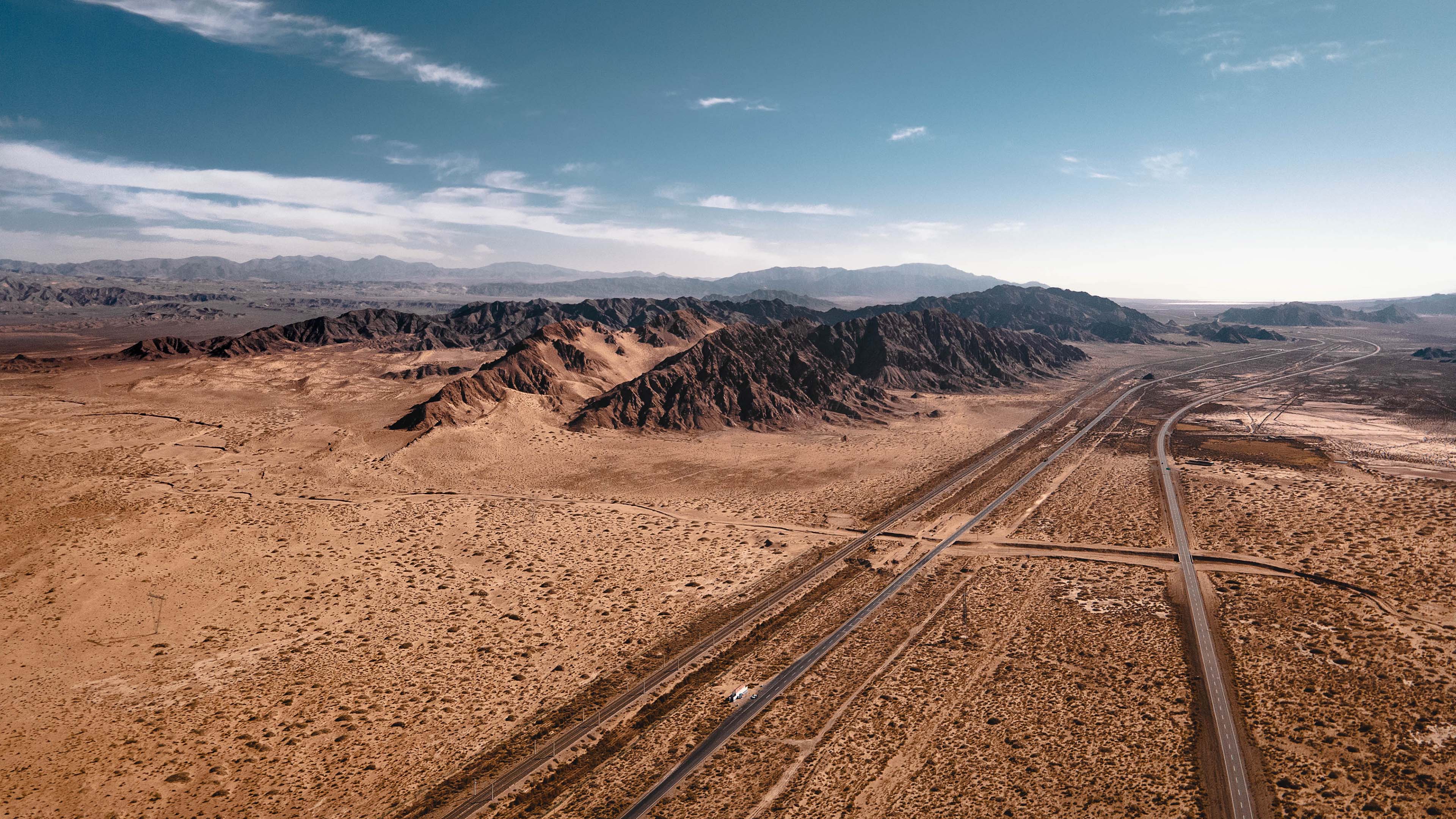 草原,公路,旷野,一望无垠