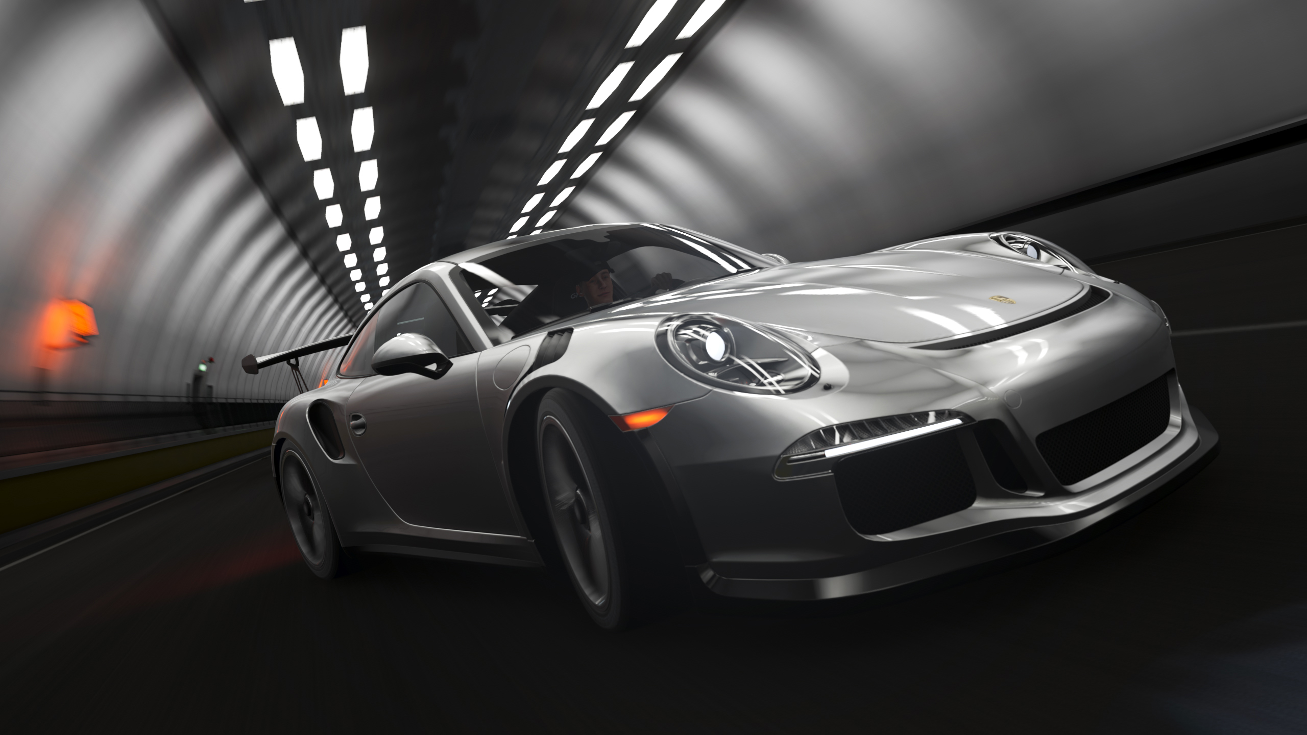 保时捷,隧道,跑车