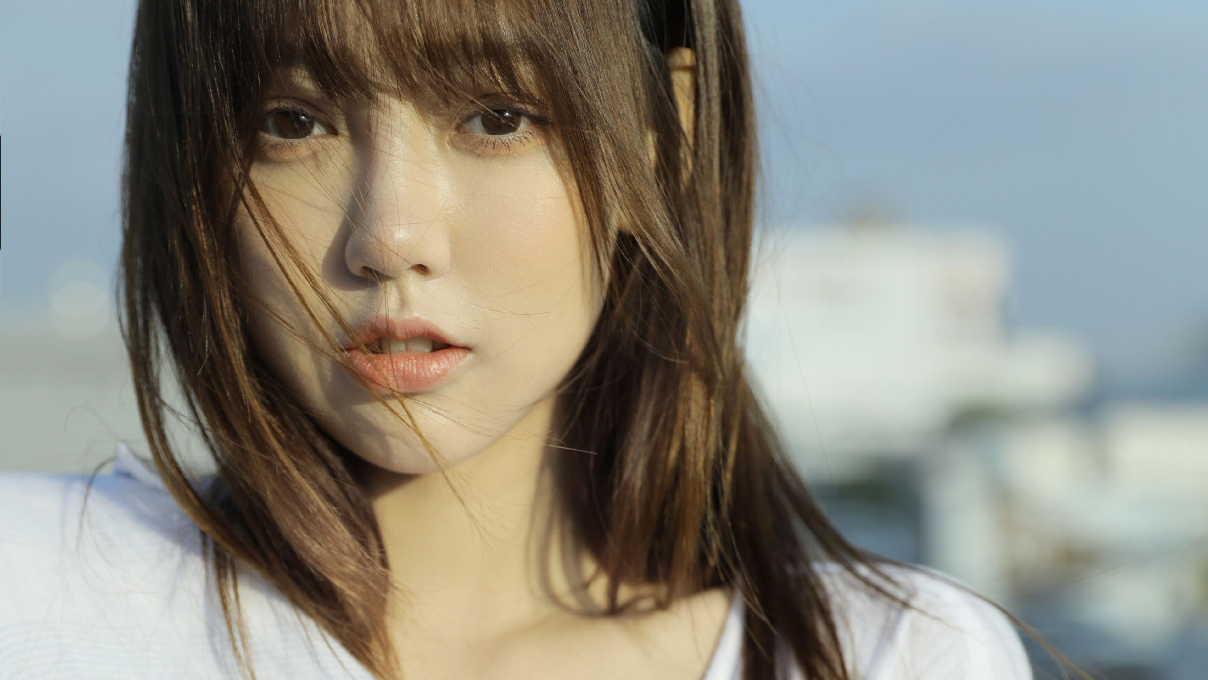 清纯,微风,阳光女孩