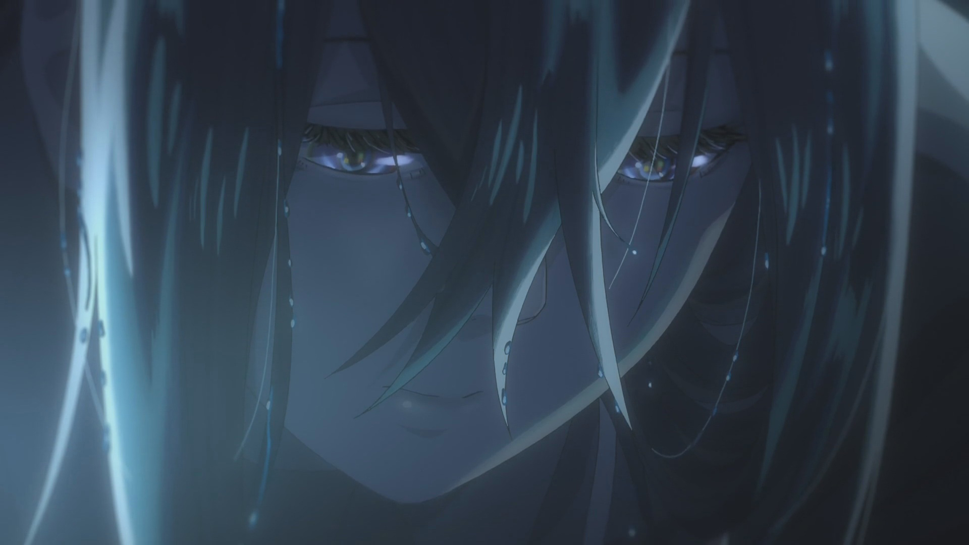 二次元,眼泪,淋雨,悲伤