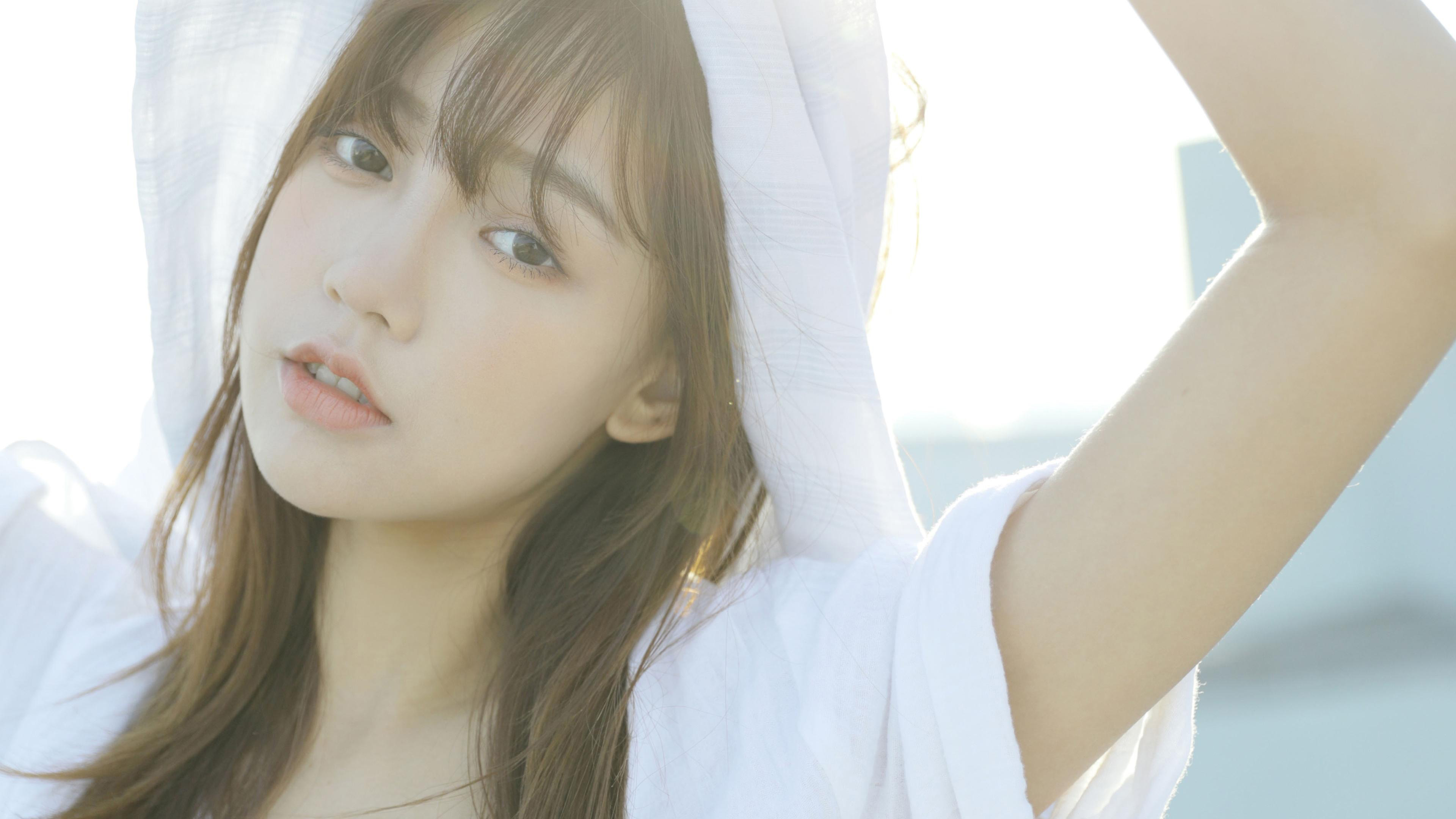 清纯,阳光,运动,长发,活力女孩