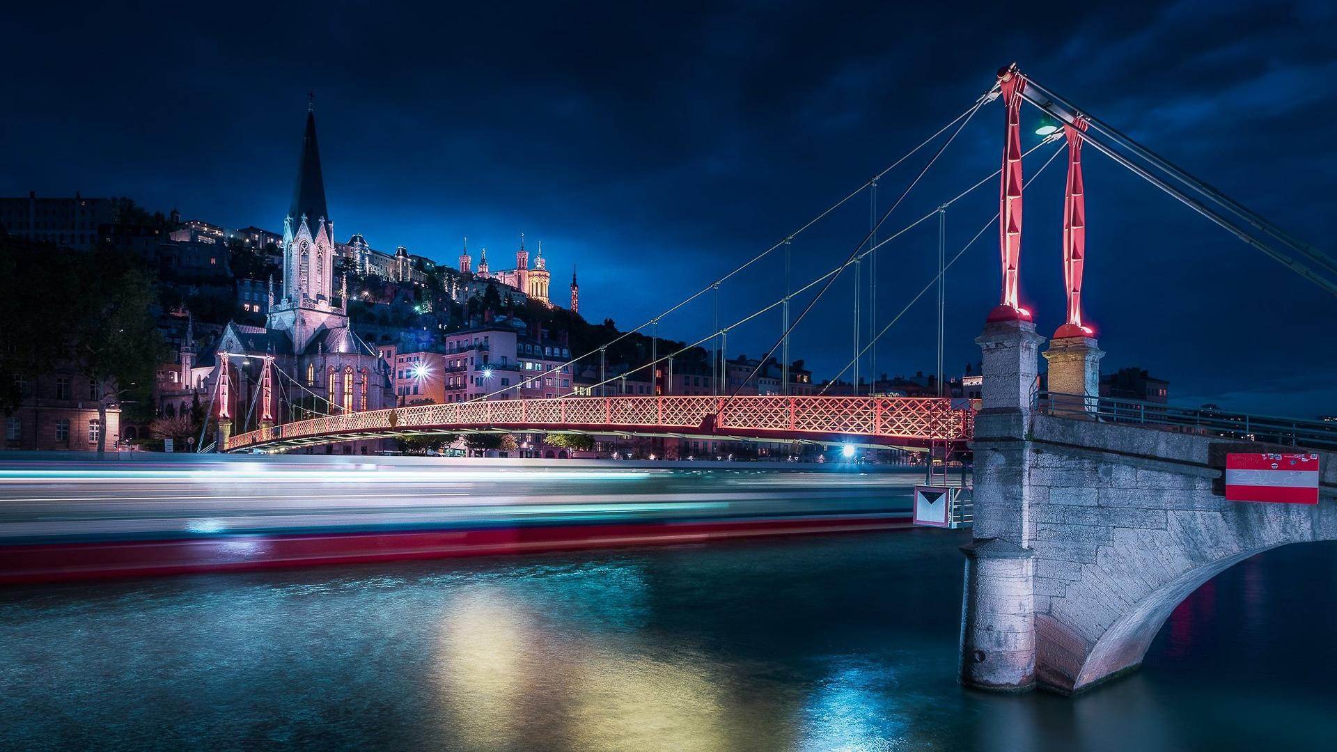 城市夜景,,都市夜景,,大桥,