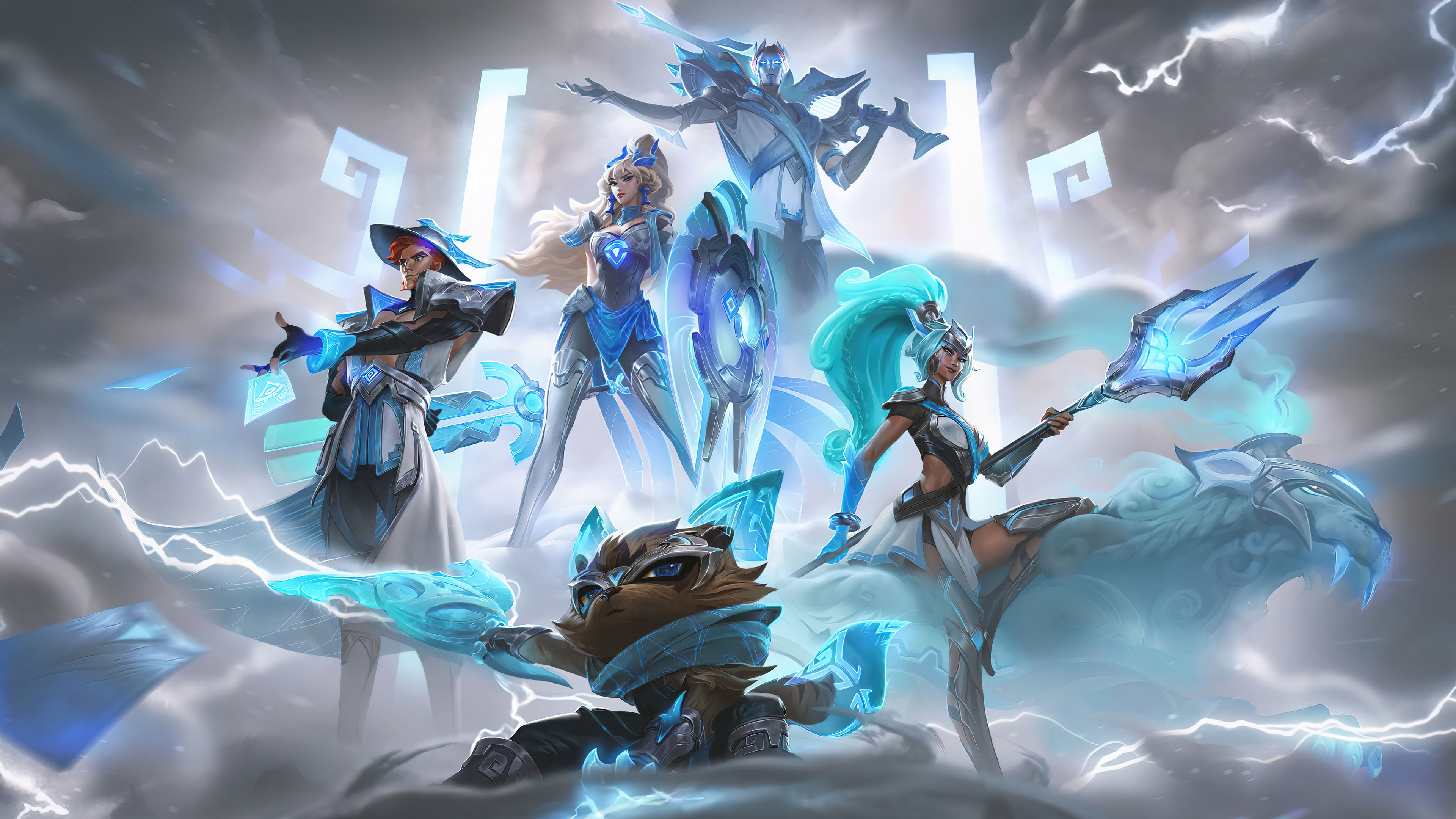 英雄联盟,LOL,曙光女神,蕾欧娜,戏命师,卡牌大师,崔斯特