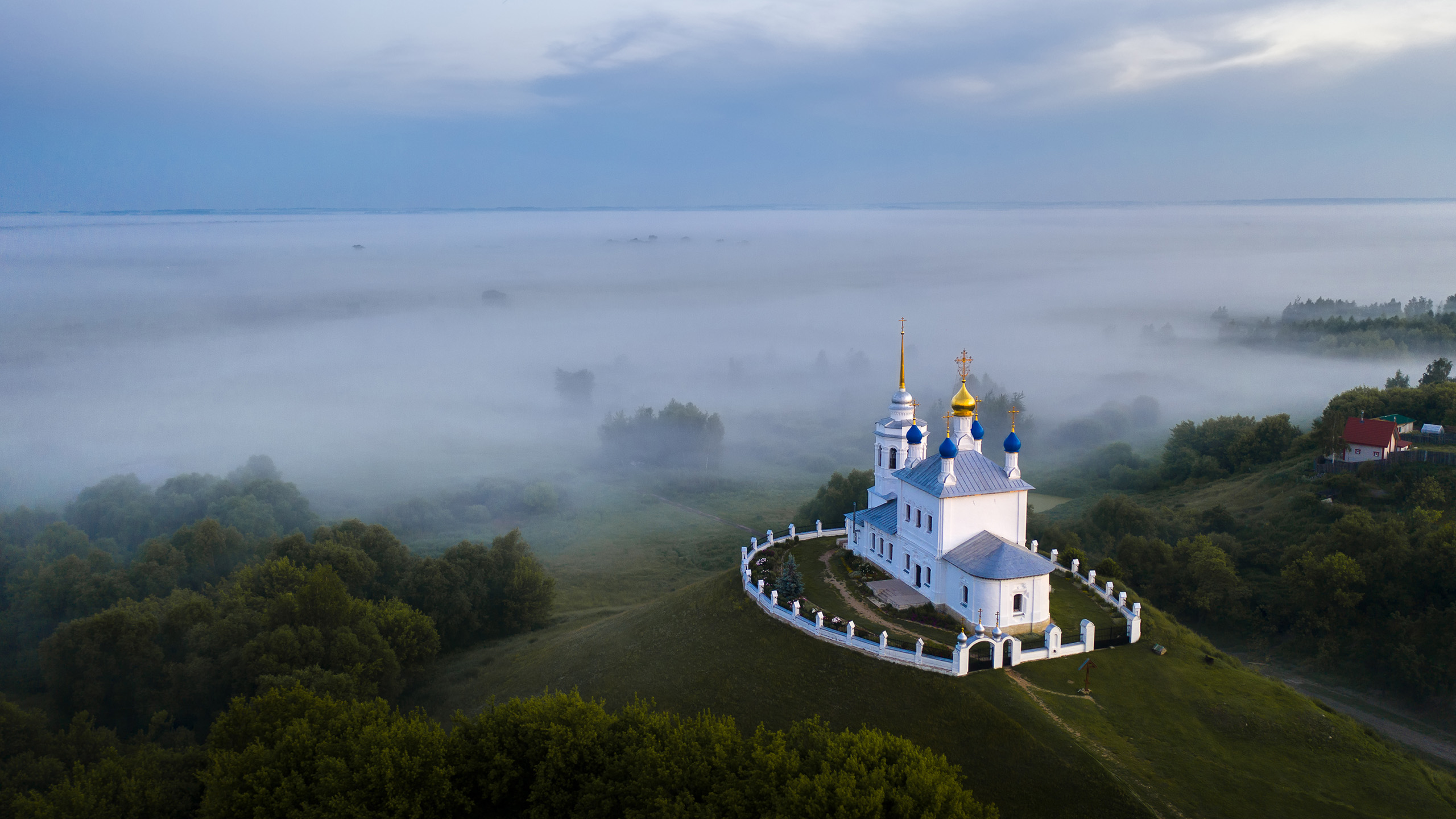 奇幻梦境,迷雾,神秘,城堡