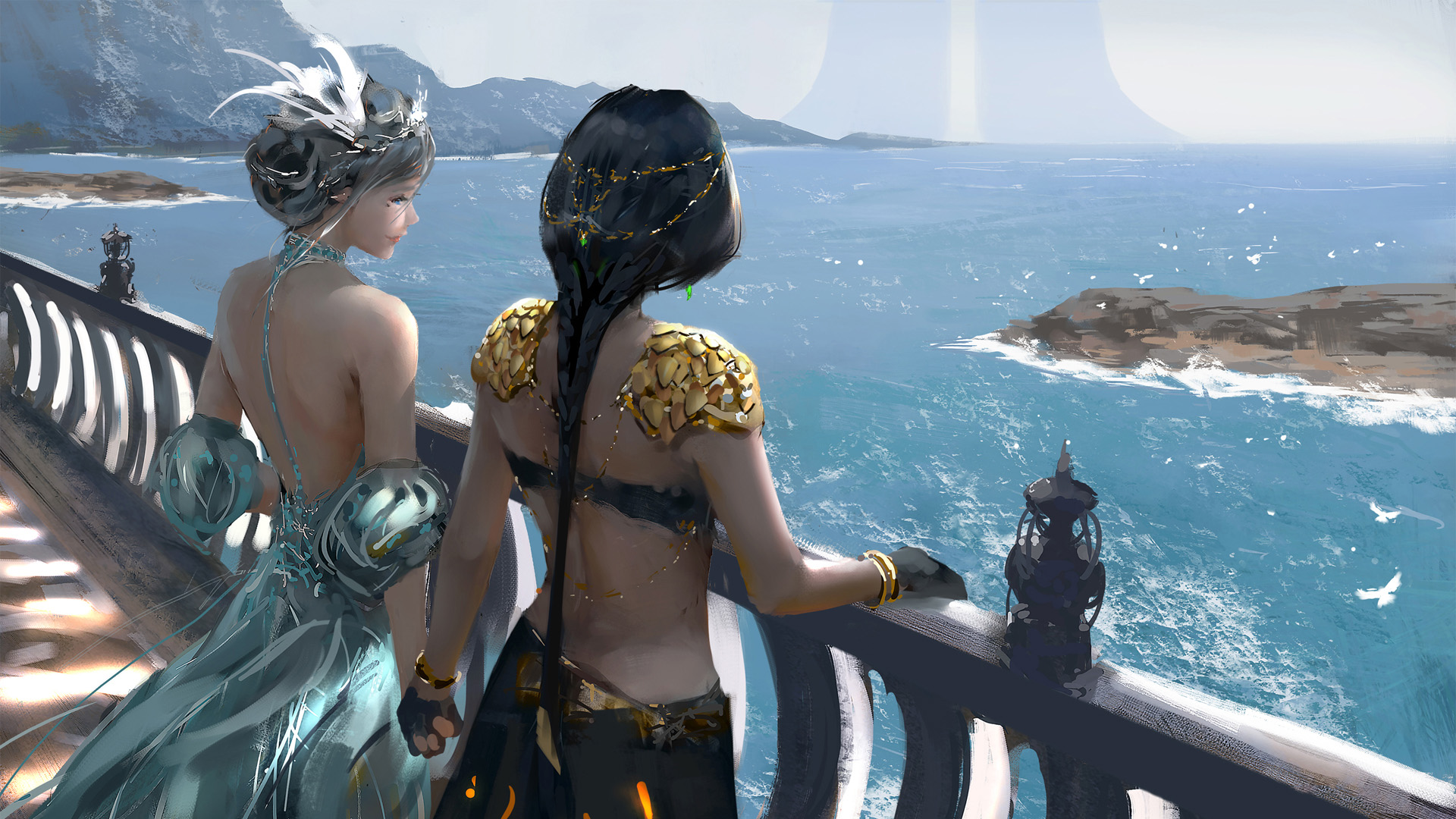 鬼刀,大海,风铃,海琴烟