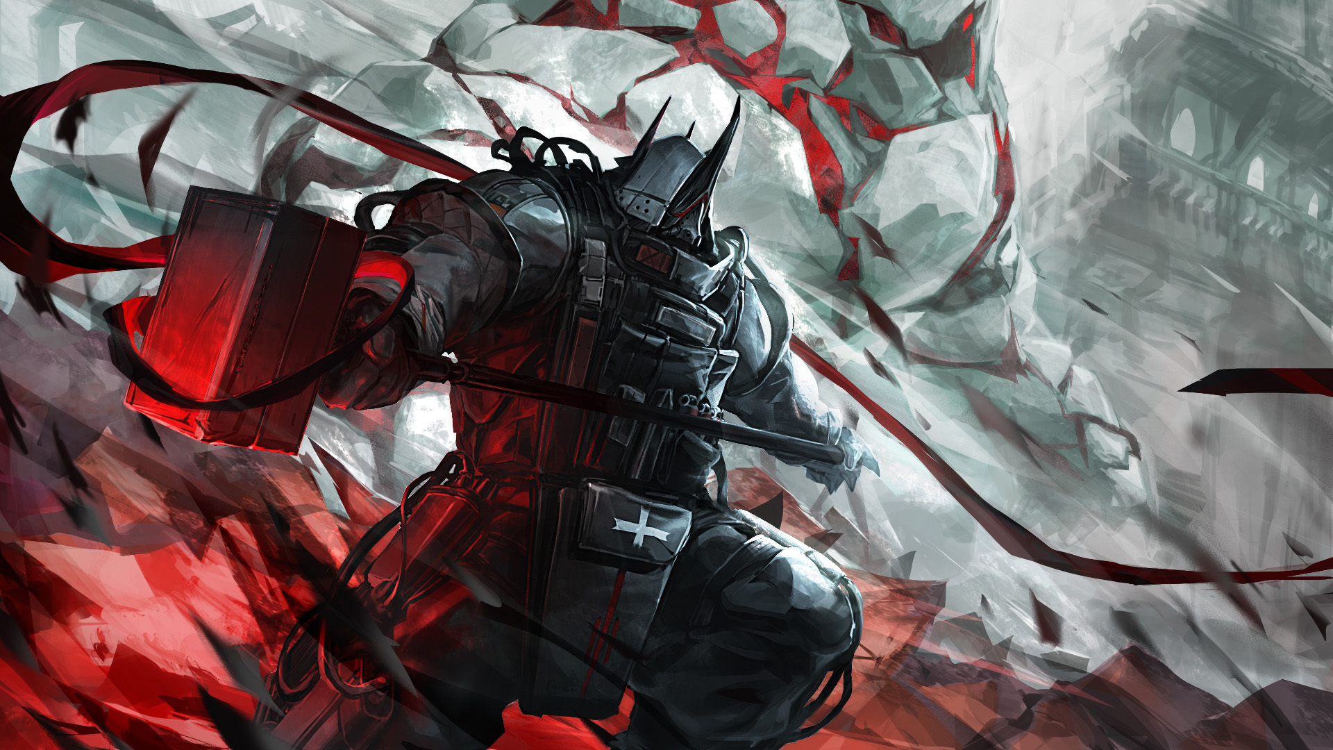 大铁锤,钢铁战士,十字军,武士